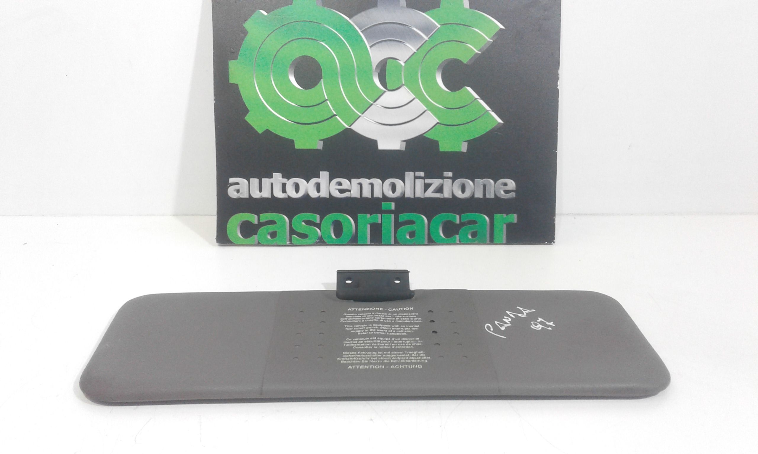 Parasole aletta anteriore Lato Guida FIAT Panda 1 Serie