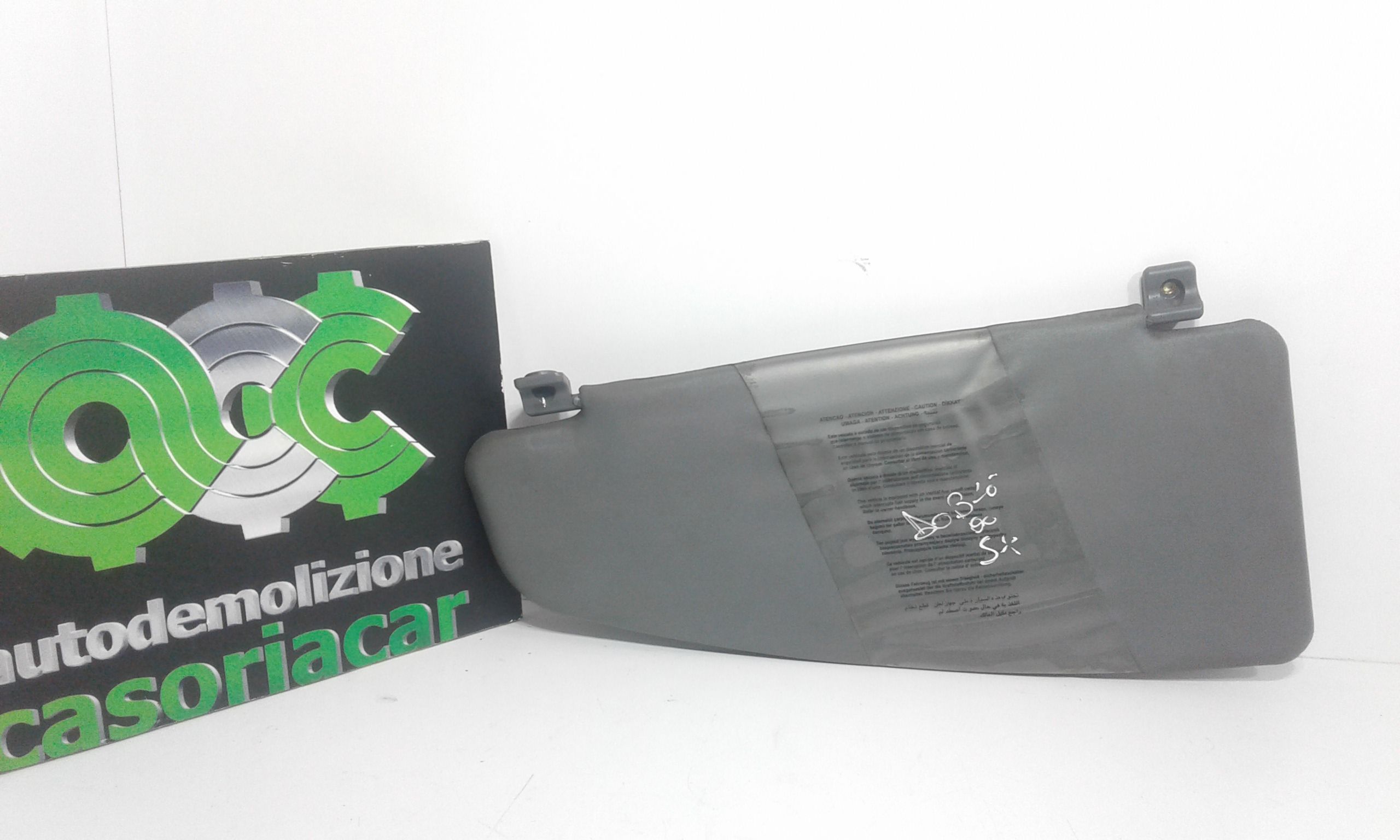 Parasole aletta anteriore Lato Guida FIAT Dobl 1 Serie