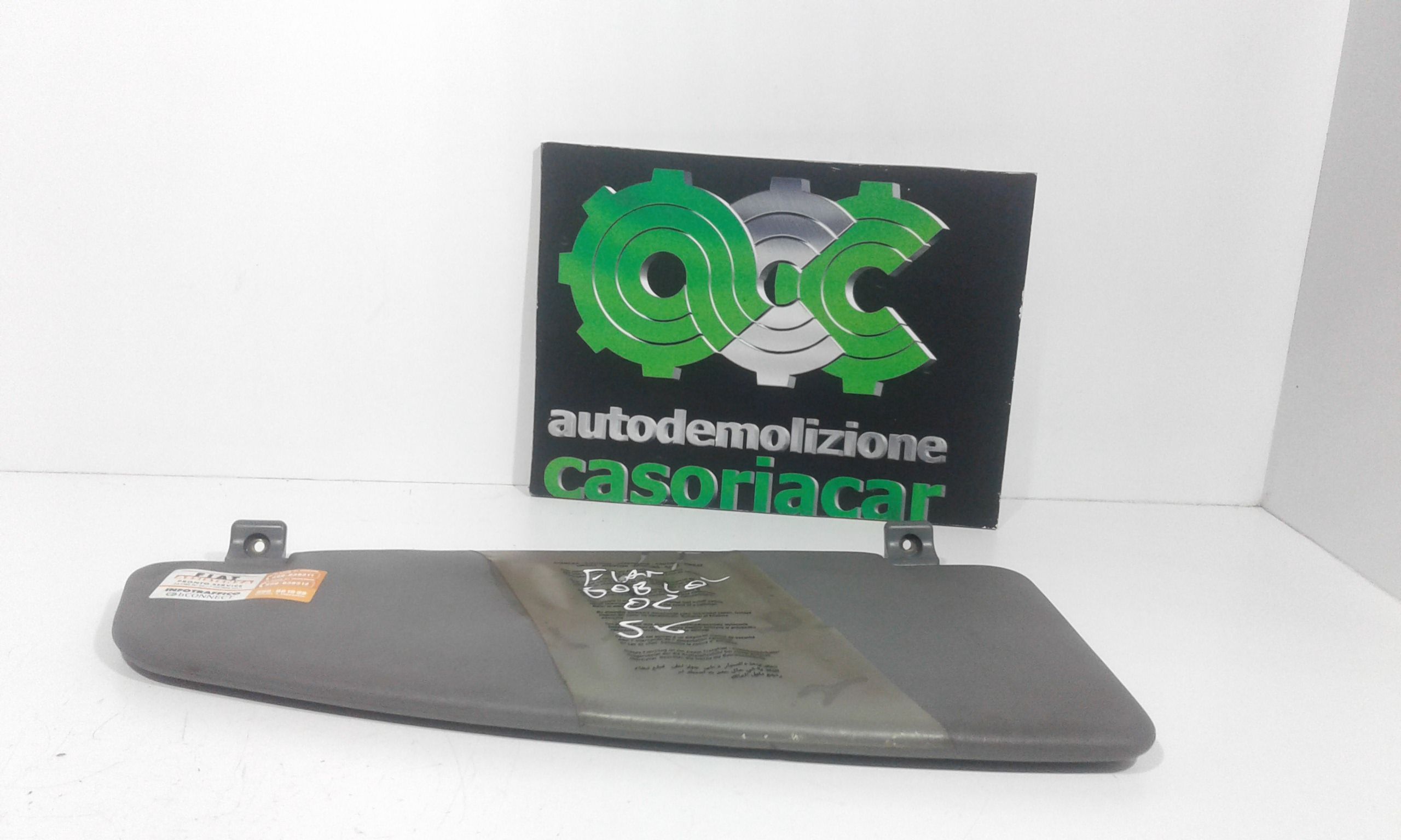 Parasole aletta anteriore Lato Guida FIAT Dobl 1 Serie