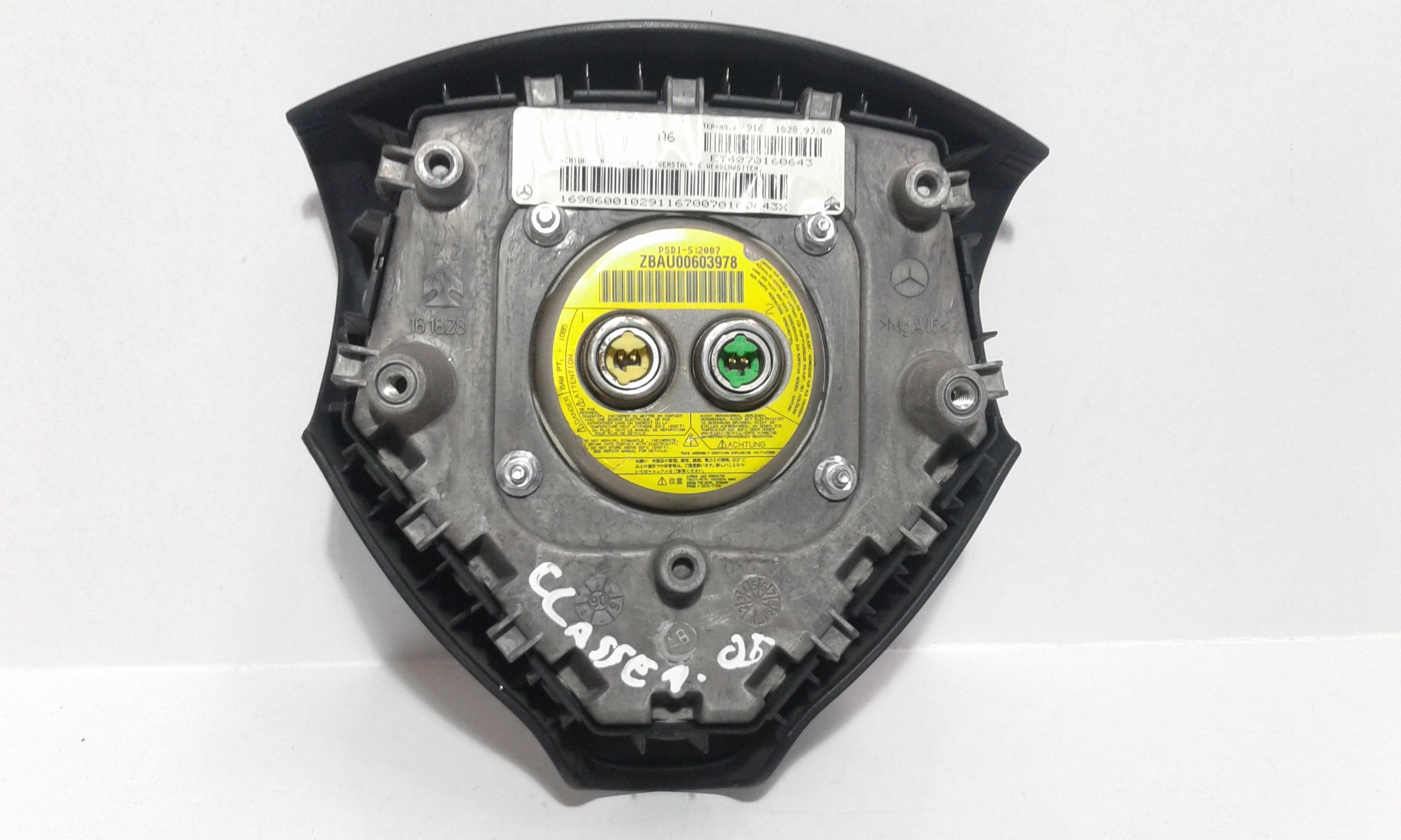 Airbag Volante MERCEDES Classe A W169 3 Serie