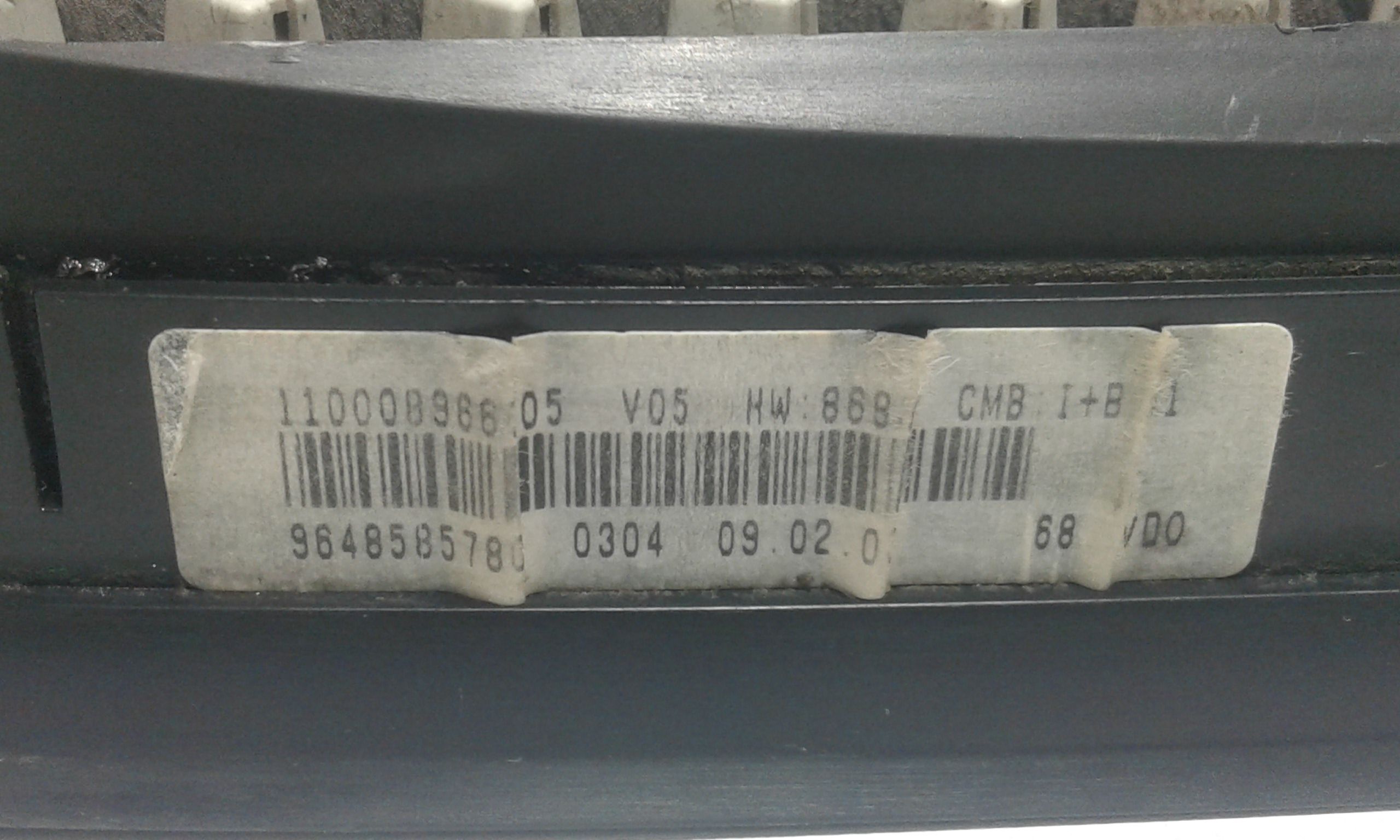 Quadro Strumenti CITROEN Xsara Picasso 1 Serie