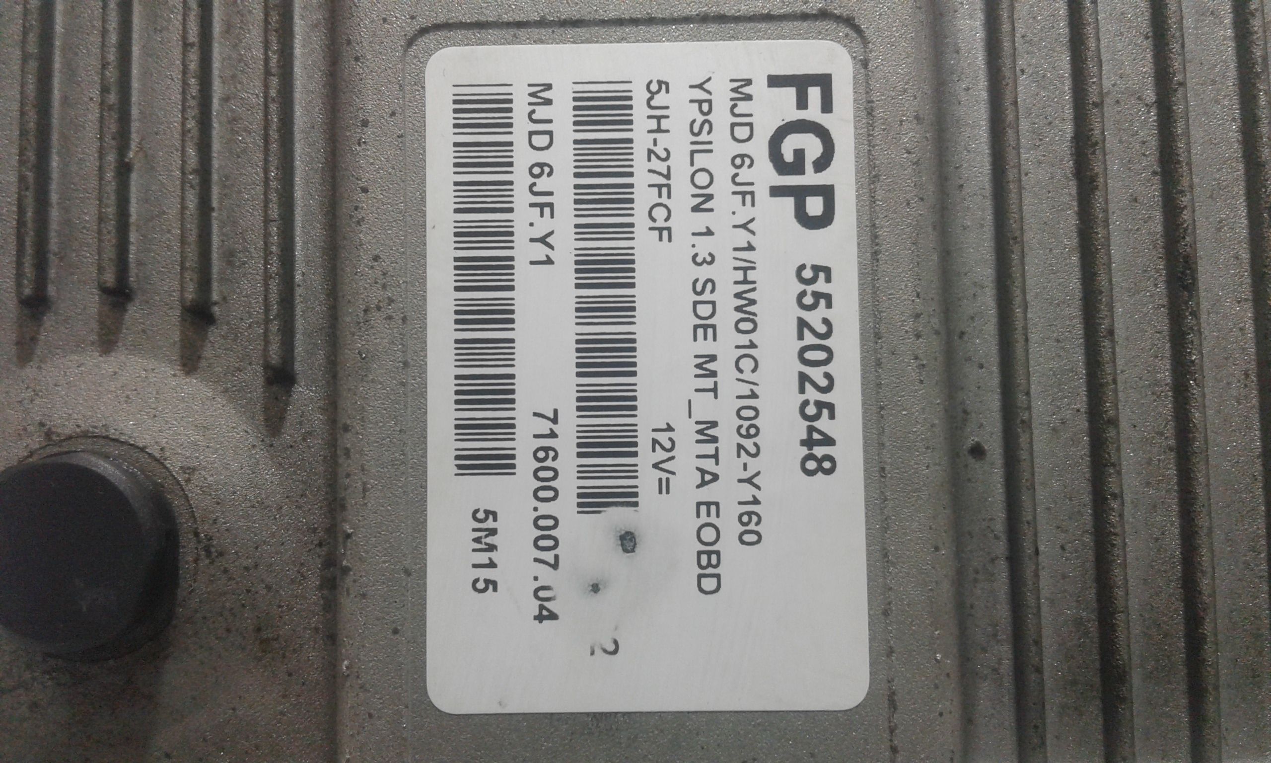 Centralina motore LANCIA Ypsilon 1 Serie