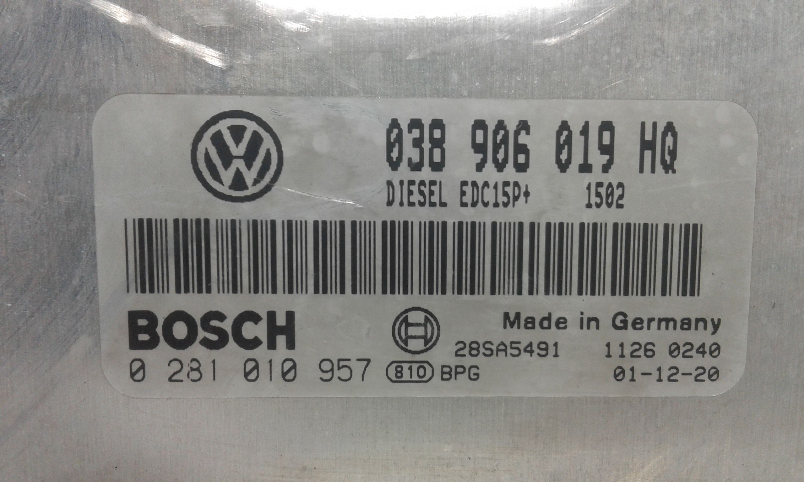 Centralina motore SEAT Ibiza 4 Serie