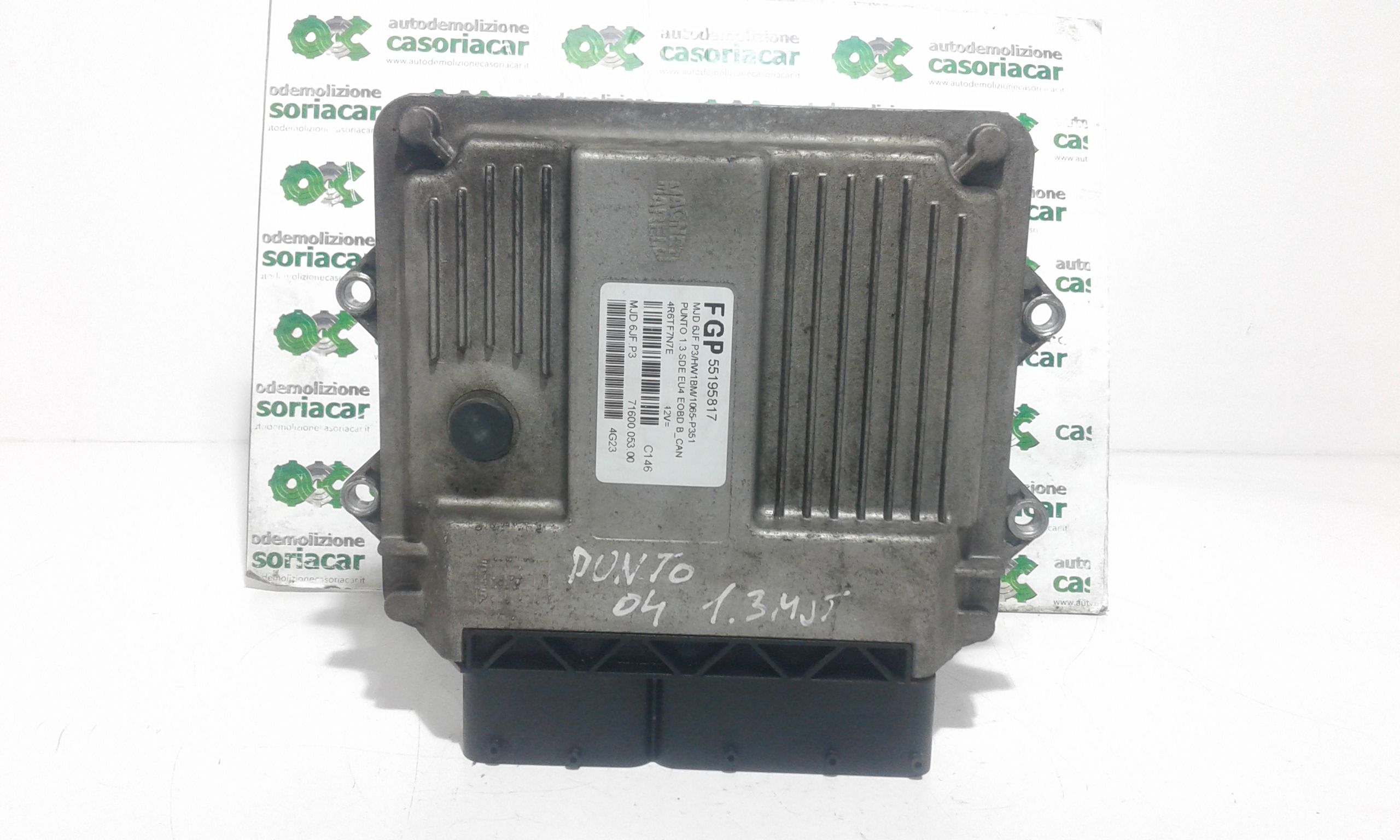 Centralina motore FIAT Punto Berlina 3P 3 Serie