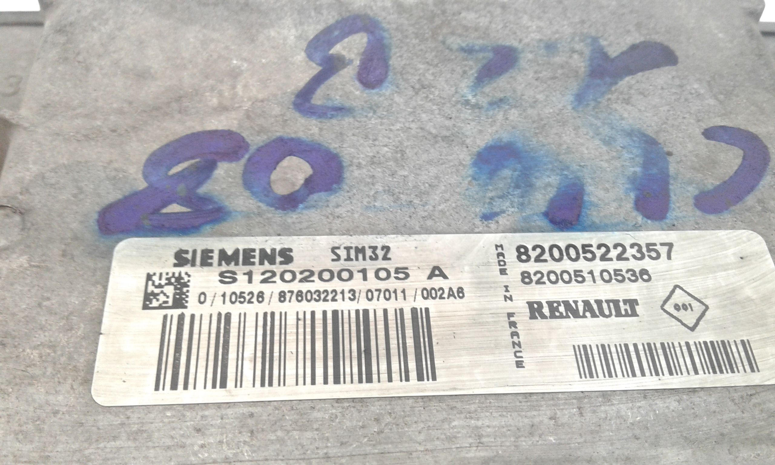 Centralina motore RENAULT Clio Serie