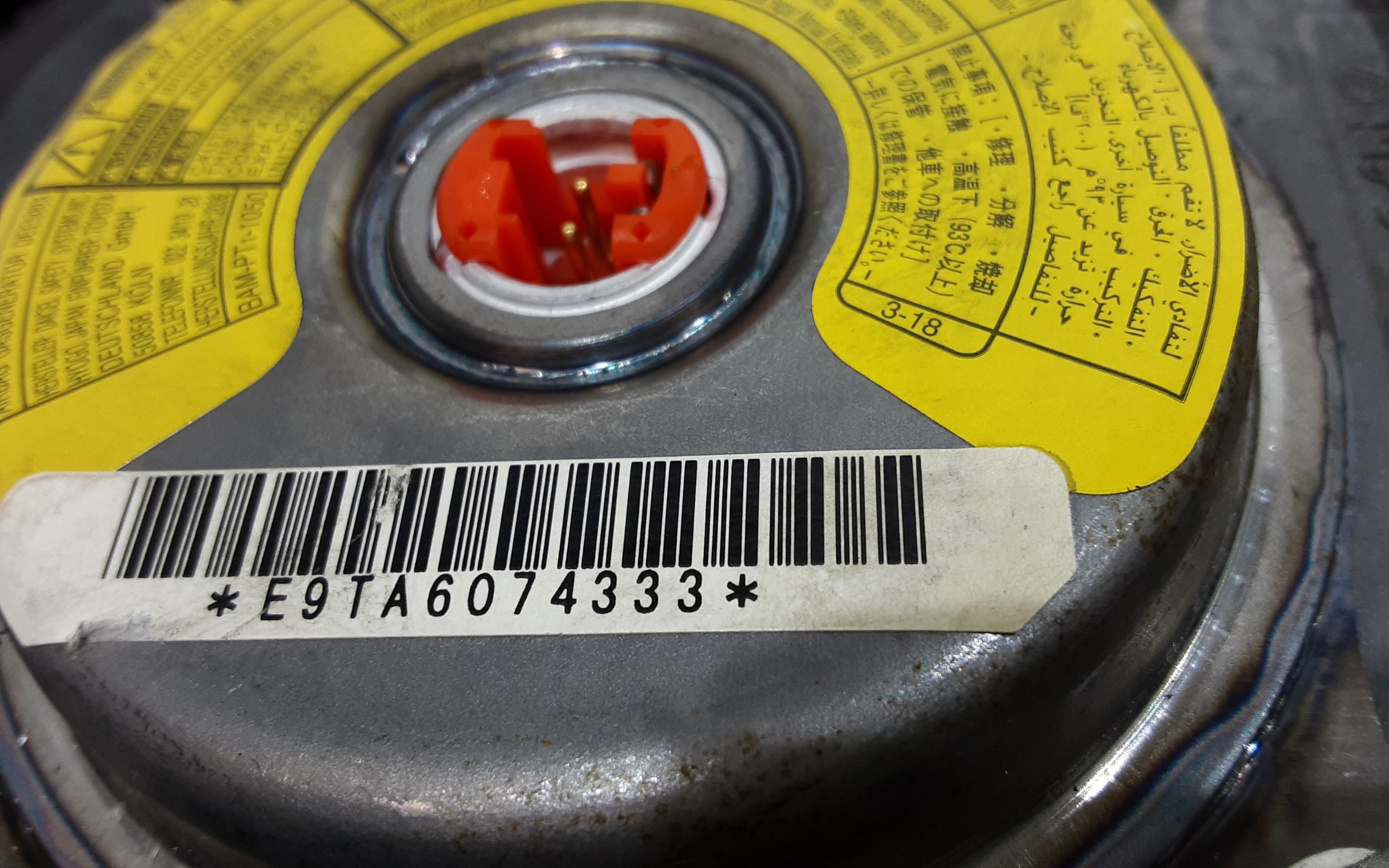 Airbag Volante TOYOTA Auris Serie (E150) (07>12)