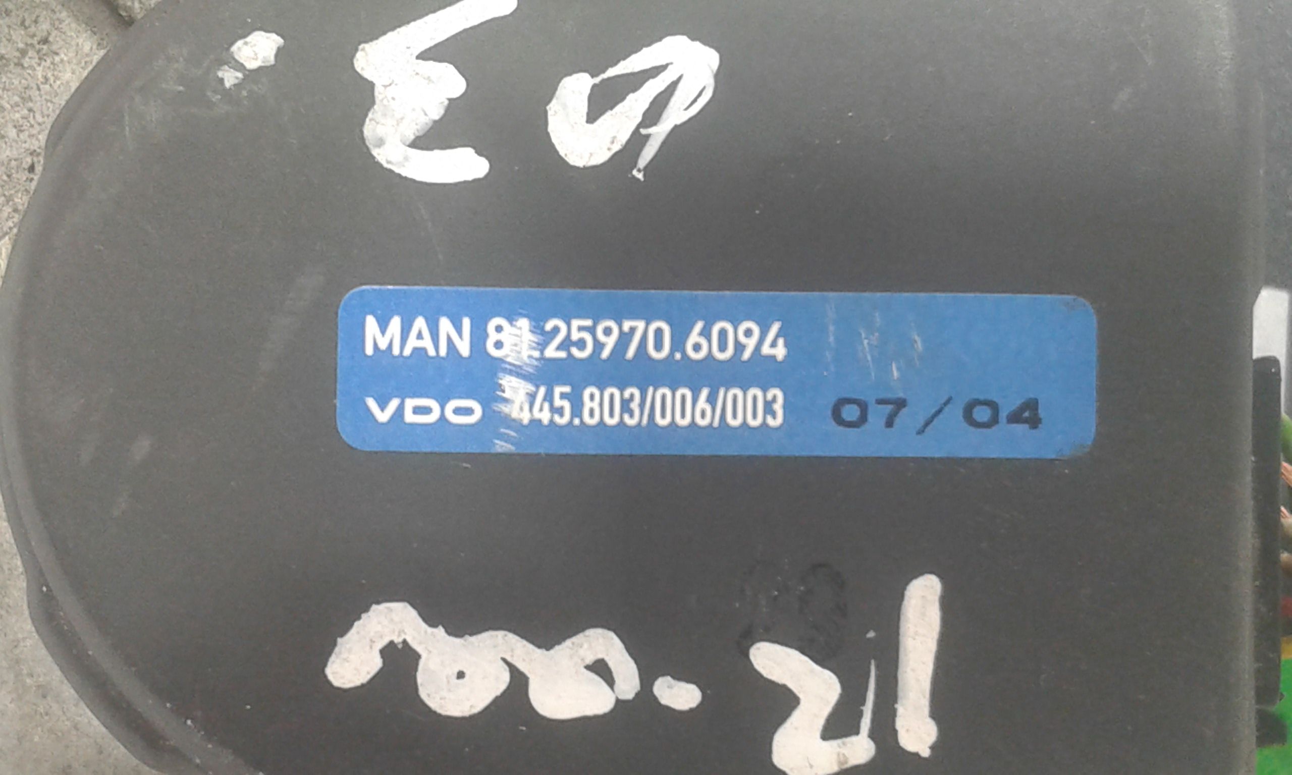 Pedale acceleratore MAN TGA Serie 18.430