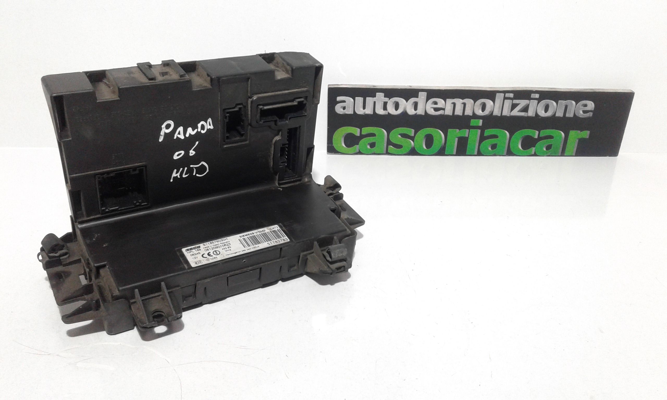 Body Computer FIAT Panda 2 Serie