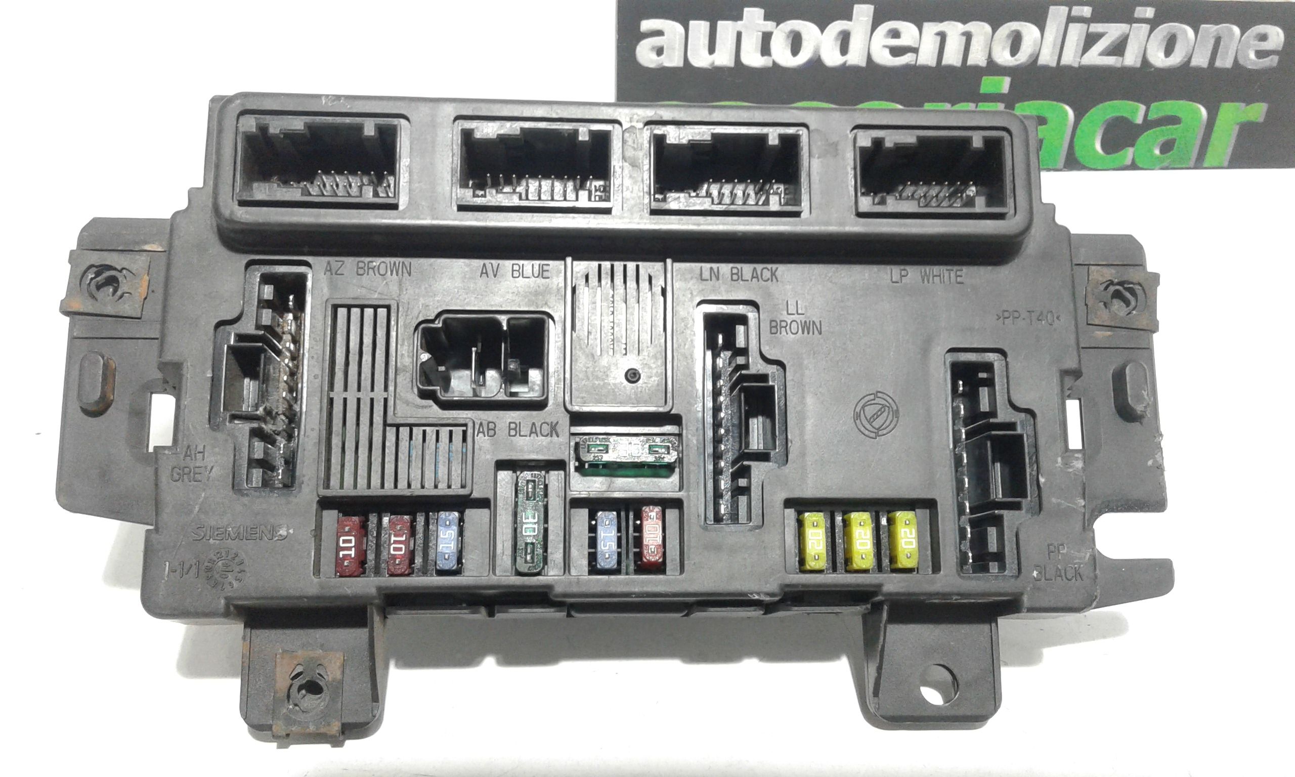 Body Computer FIAT Panda 2 Serie