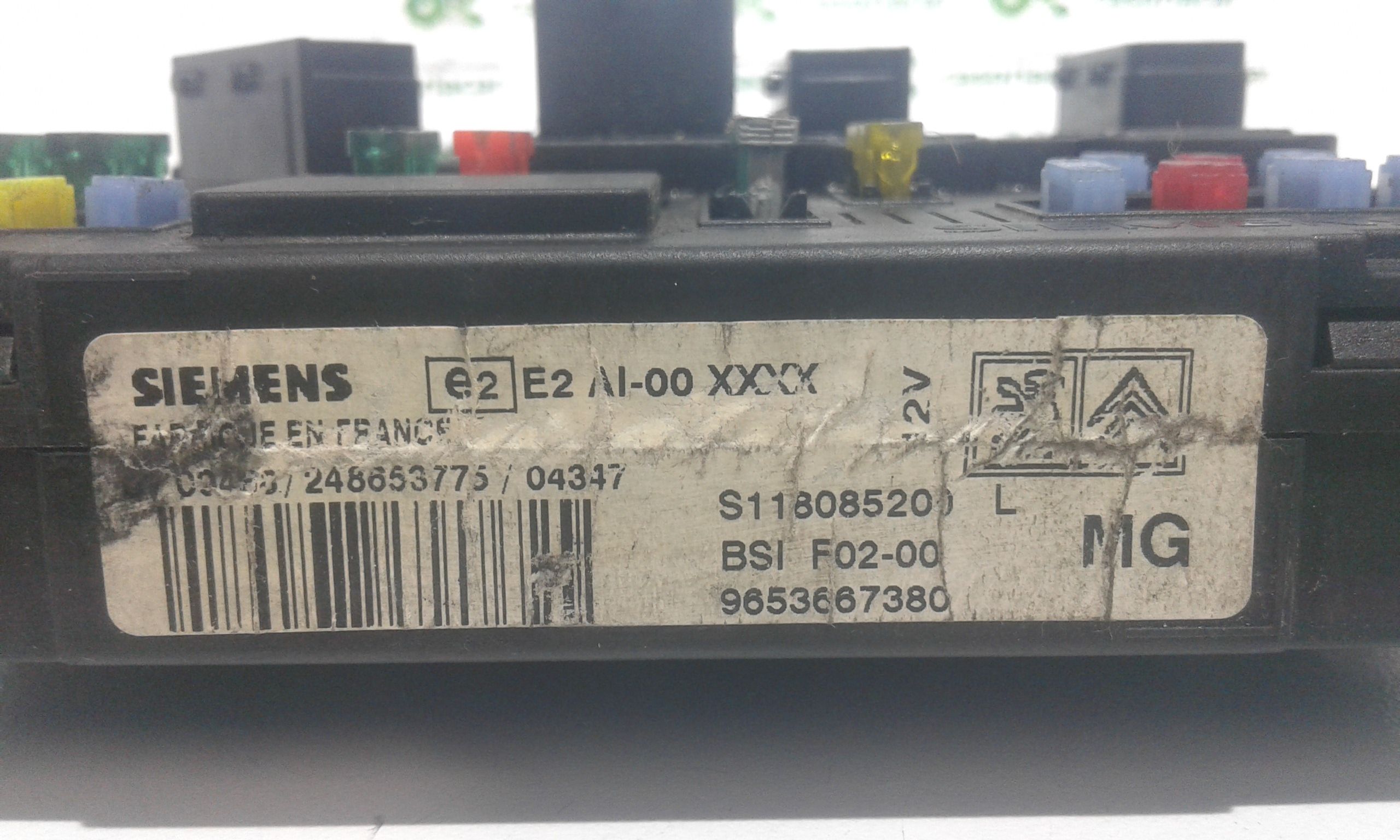 Body Computer CITROEN C2 1 Serie