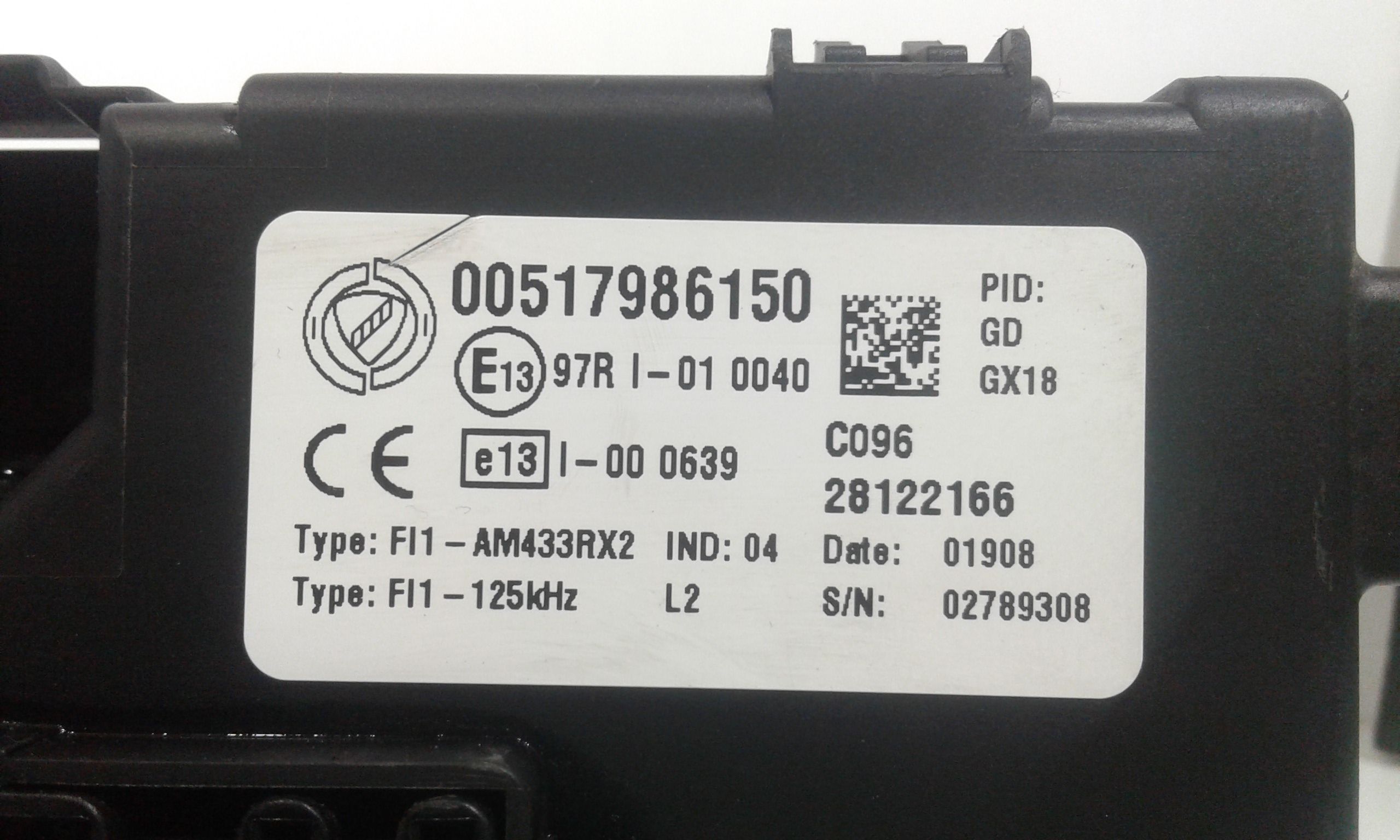 Body Computer FIAT Grande Punto 1 Serie