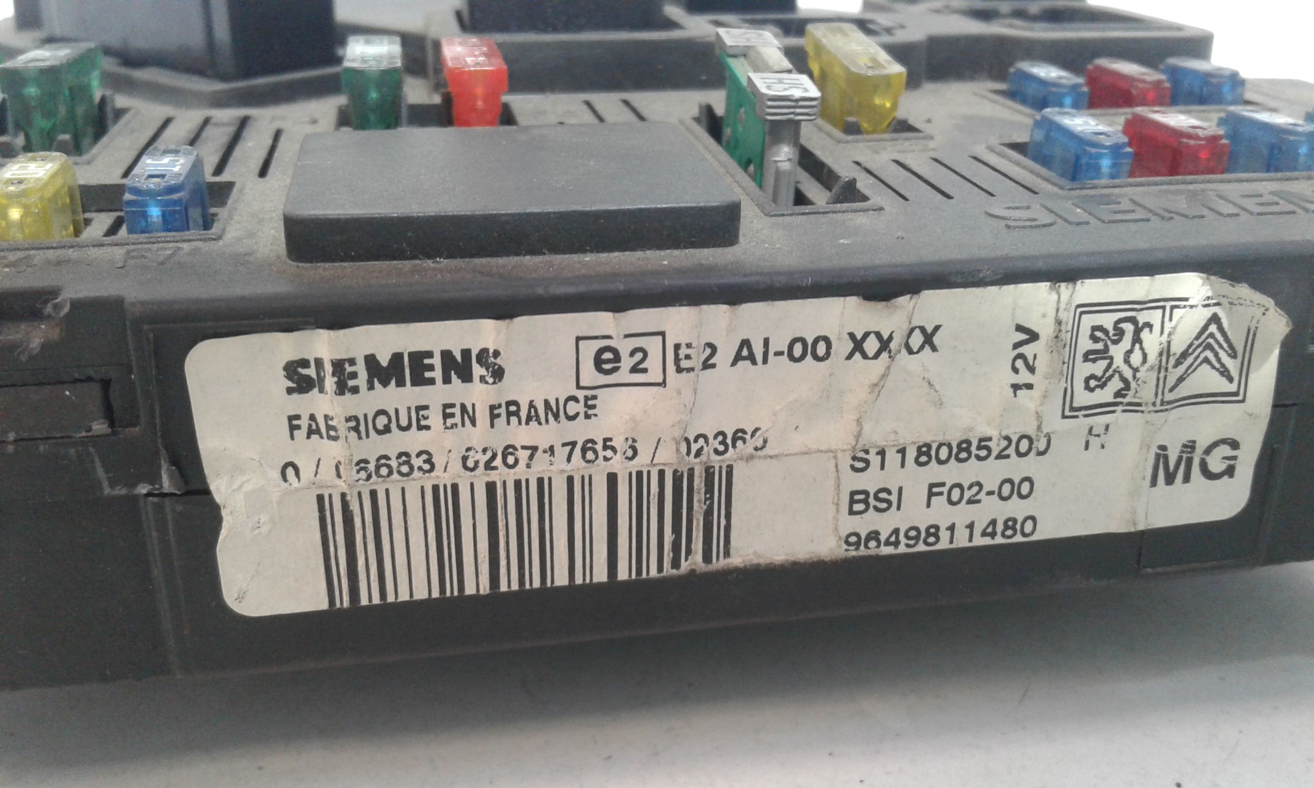 Body Computer CITROEN C3 1 Serie