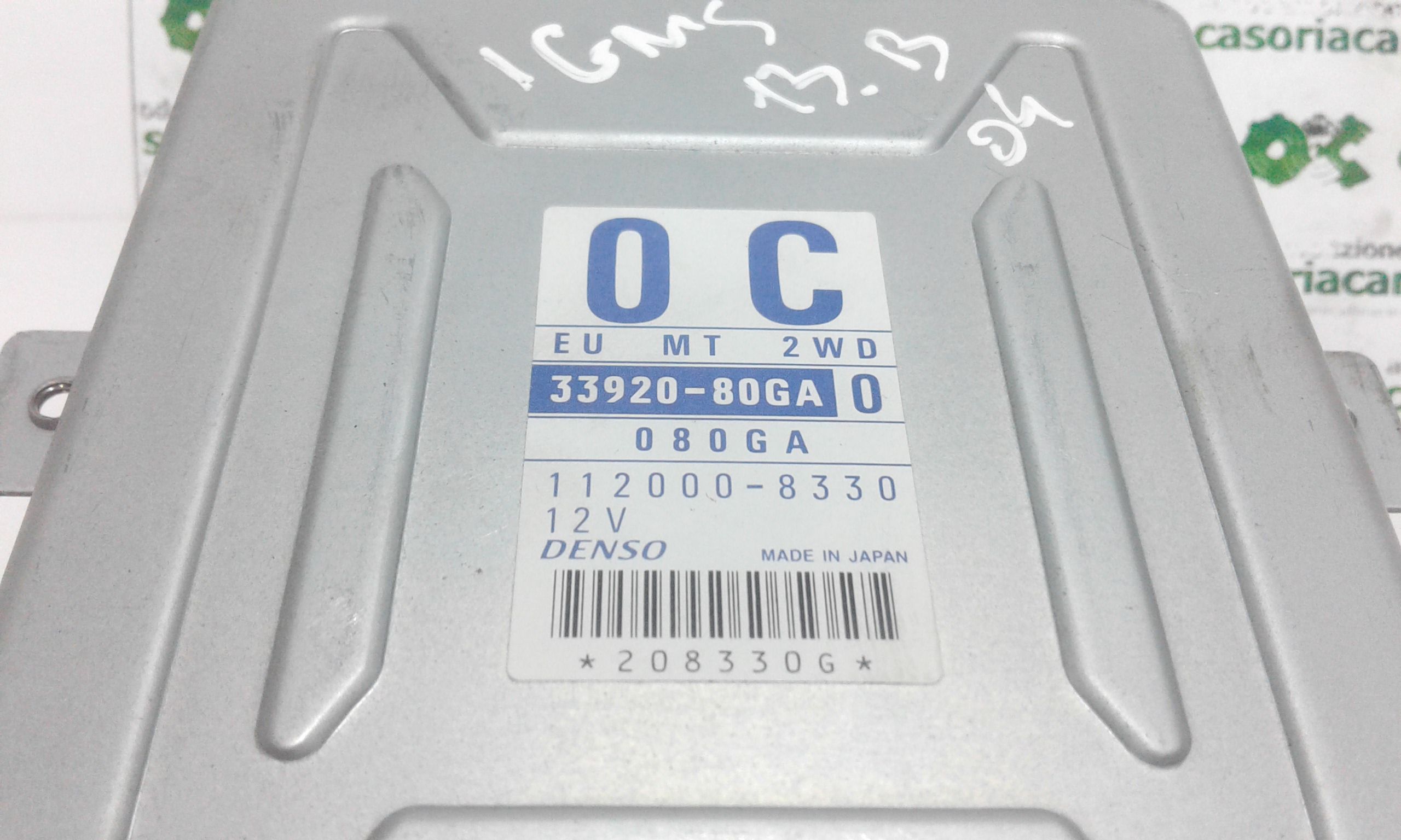 Centralina Iniezione SUZUKI Ignis 2 Serie