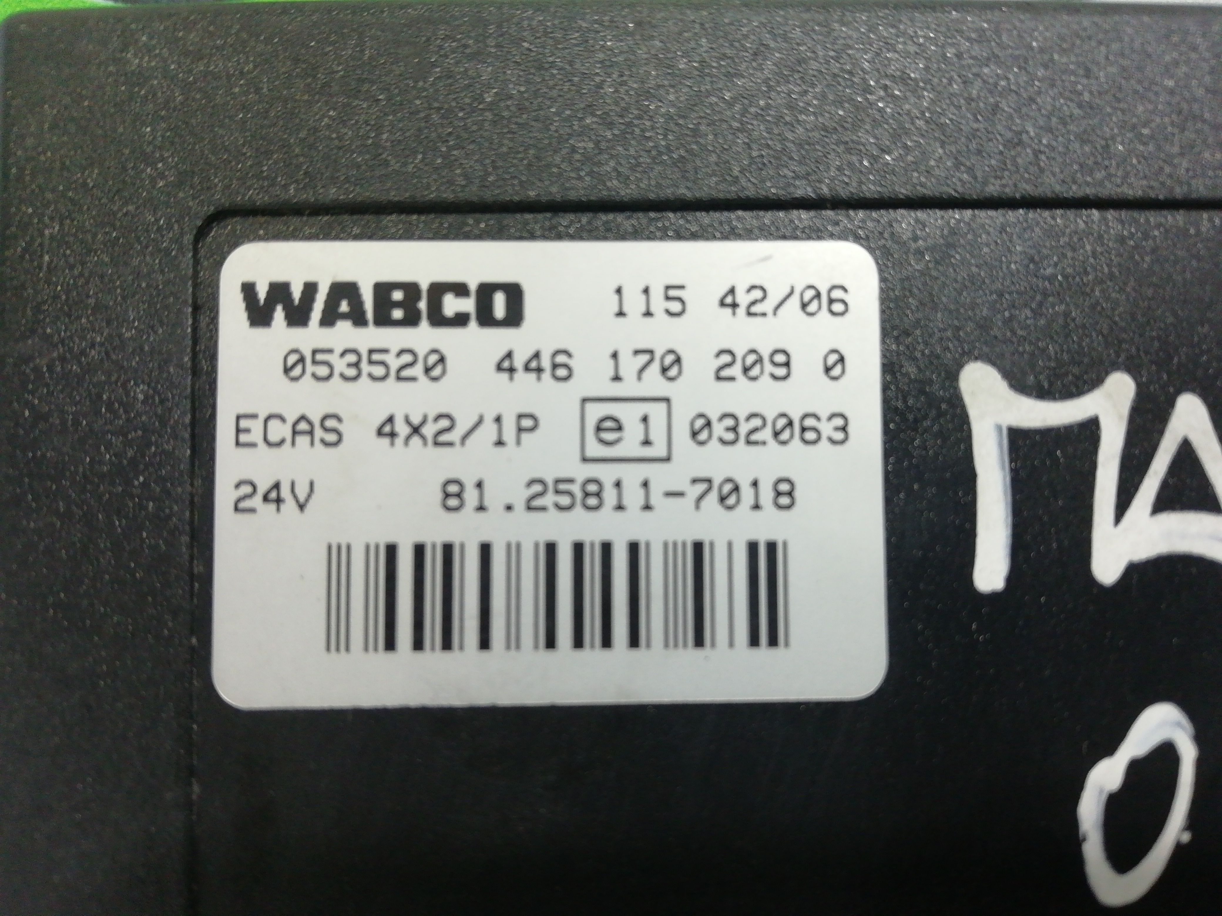 Centralina ECAS MAN TGA Serie 18.430
