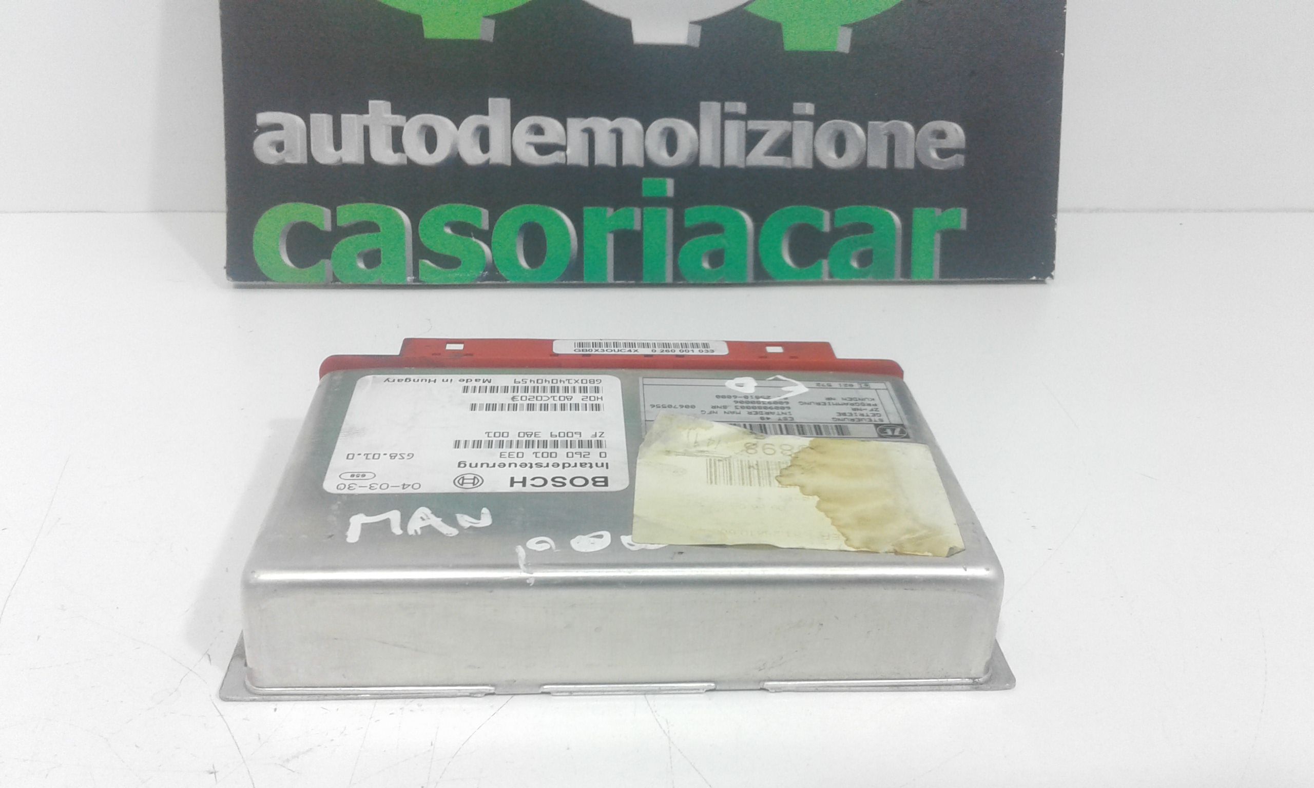 Centralina Intarder MAN TGA Serie 18.430