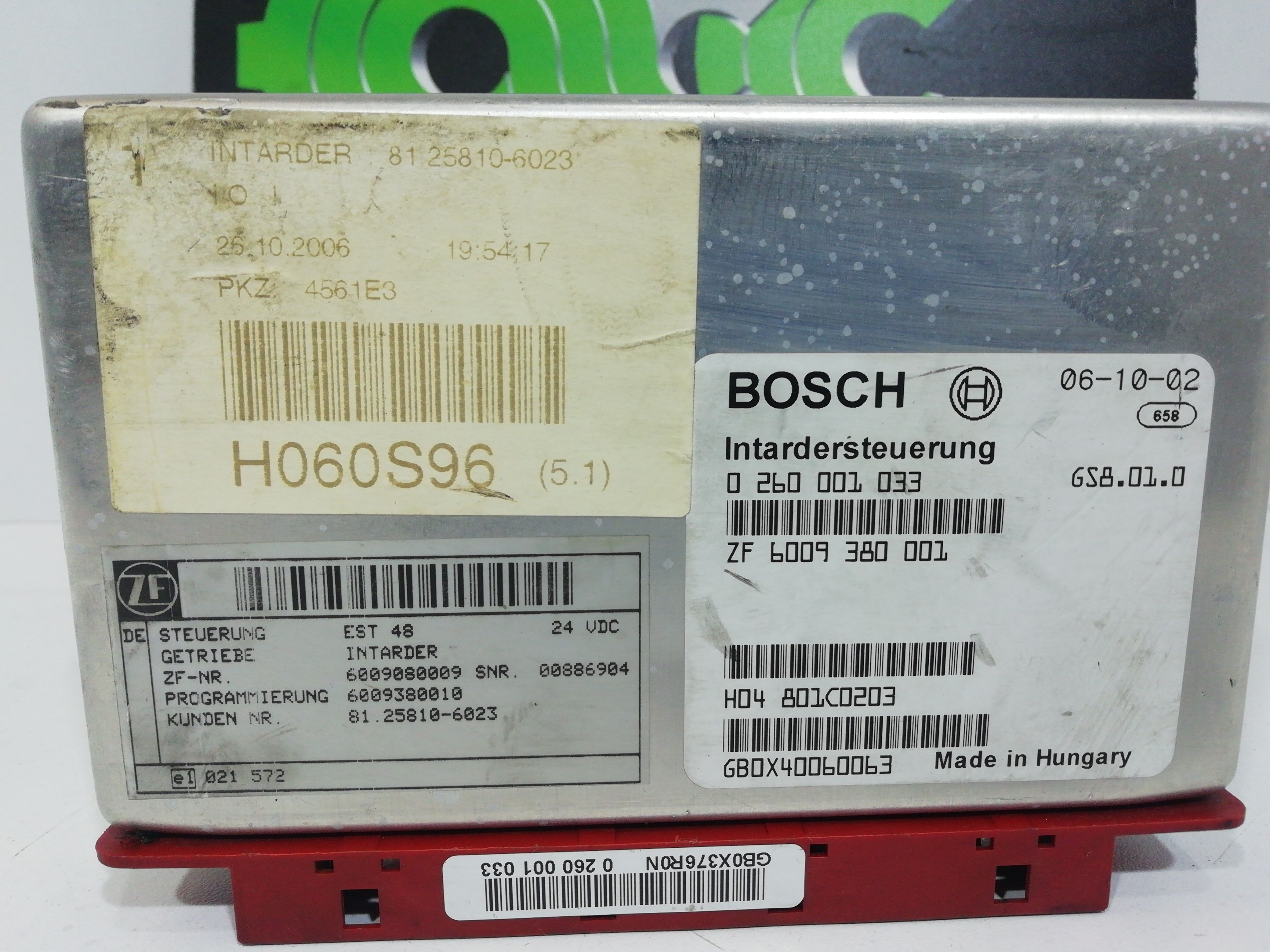 Centralina Intarder MAN TGA Serie 18.430