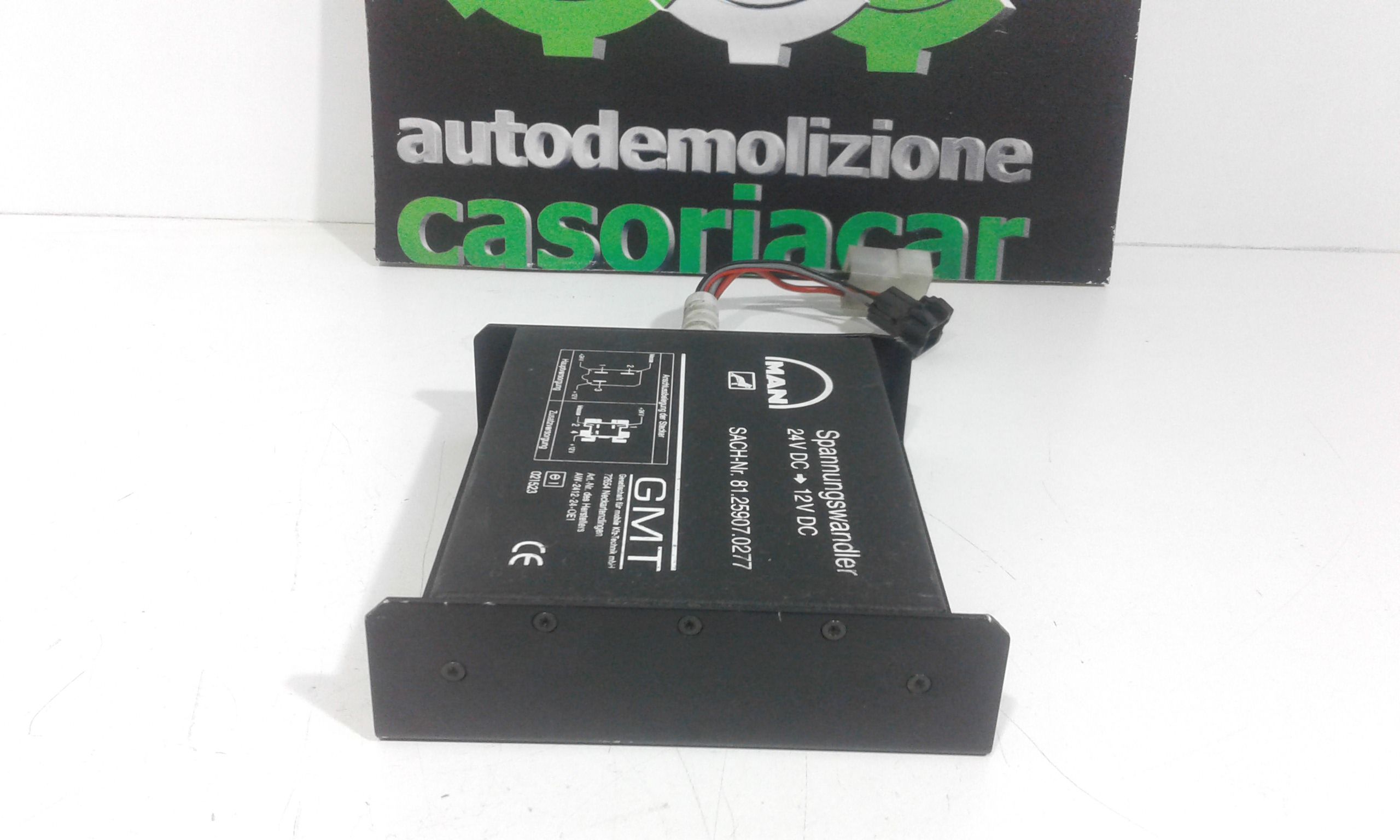 Trasformatore 24V >12V MAN TGA Serie 18.430