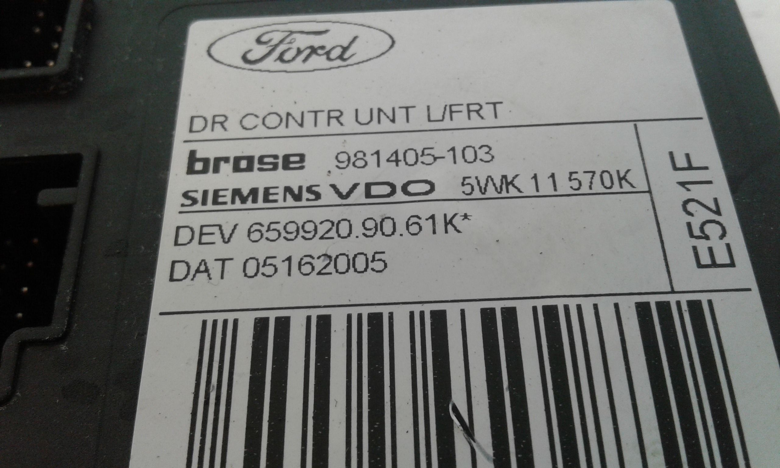 Cremagliera anteriore sinistra Guida FORD Focus S. Wagon 3 Serie