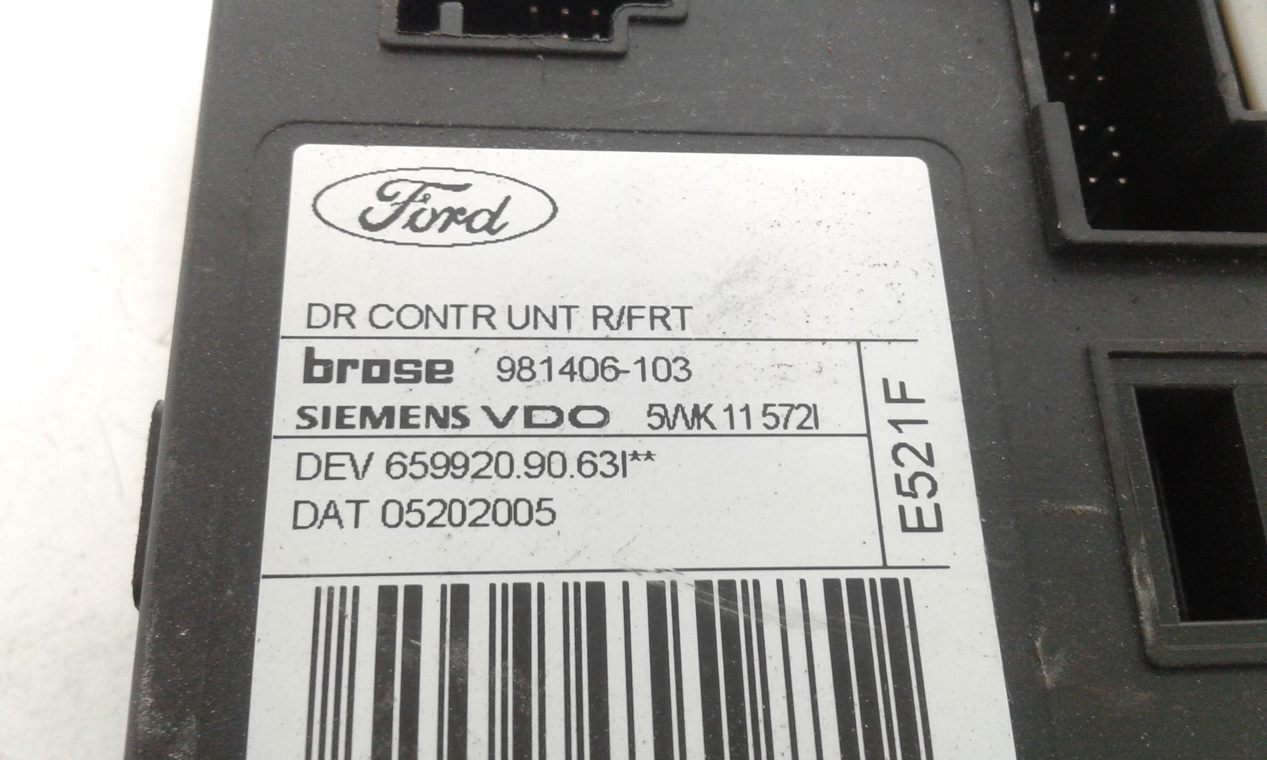 Motorino Alzavetro anteriore destra FORD Focus Berlina 3 Serie