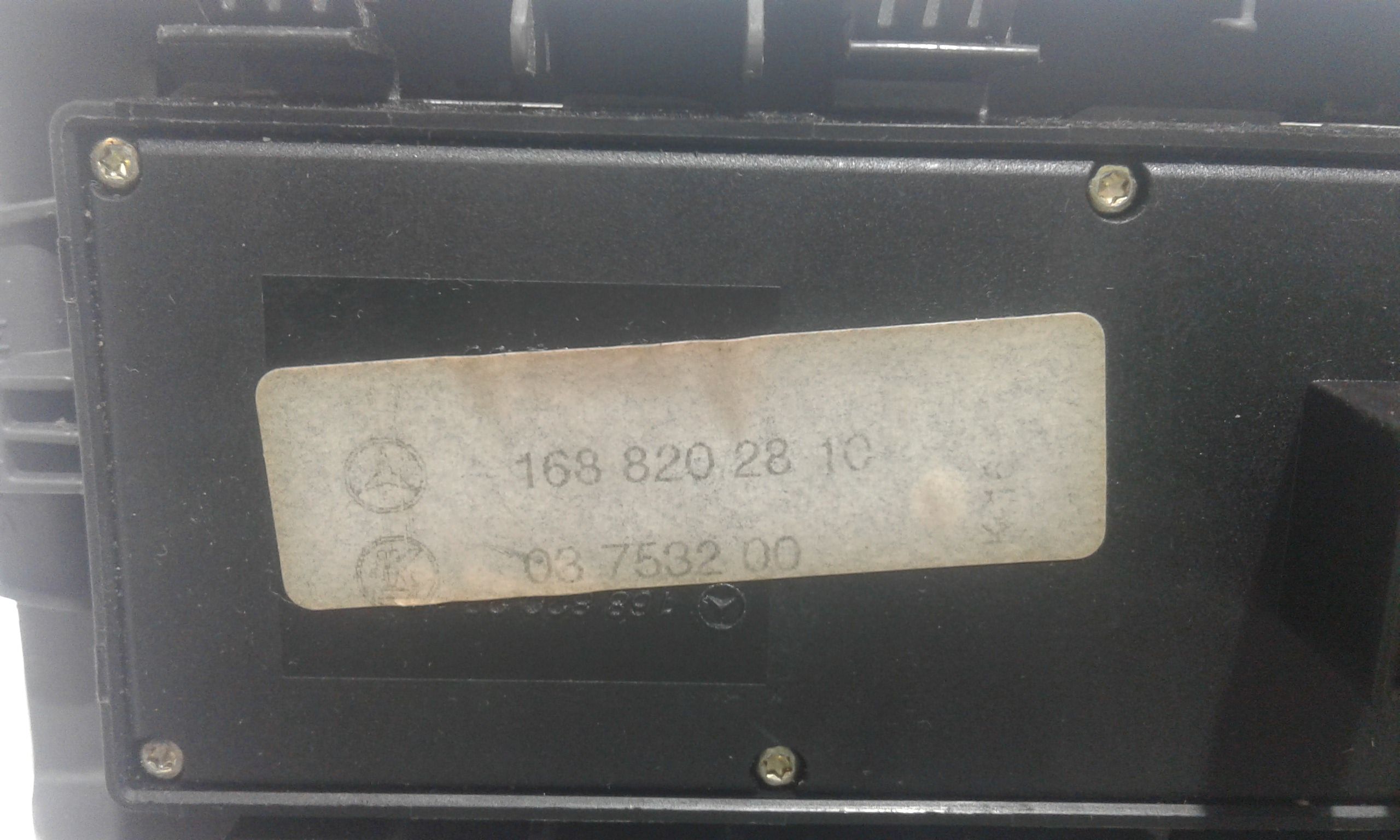 Pulsantiera Anteriore Sinistra Guida MERCEDES Classe A W168 1 Serie