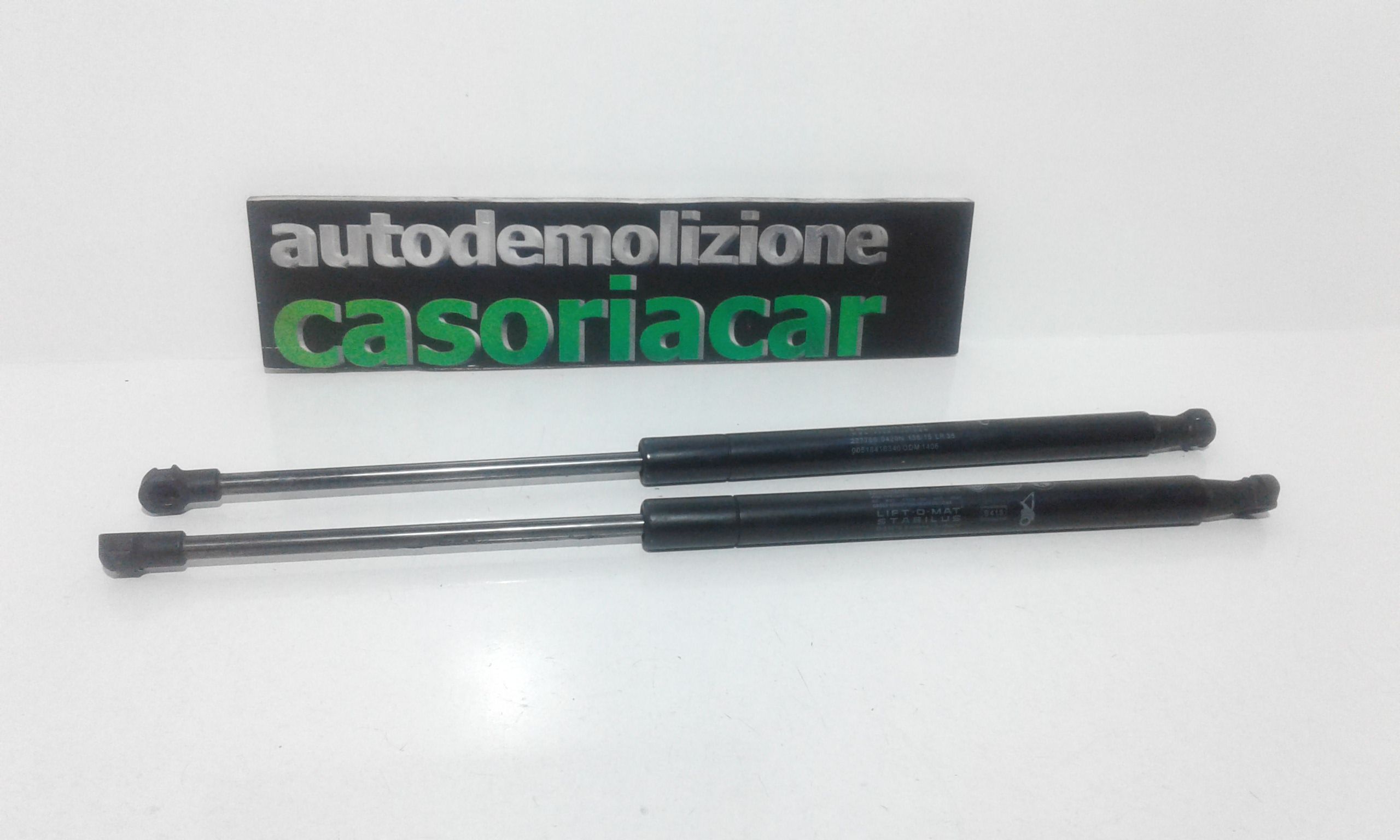 Pistoncini cofano Post. FIAT Panda 3 Serie