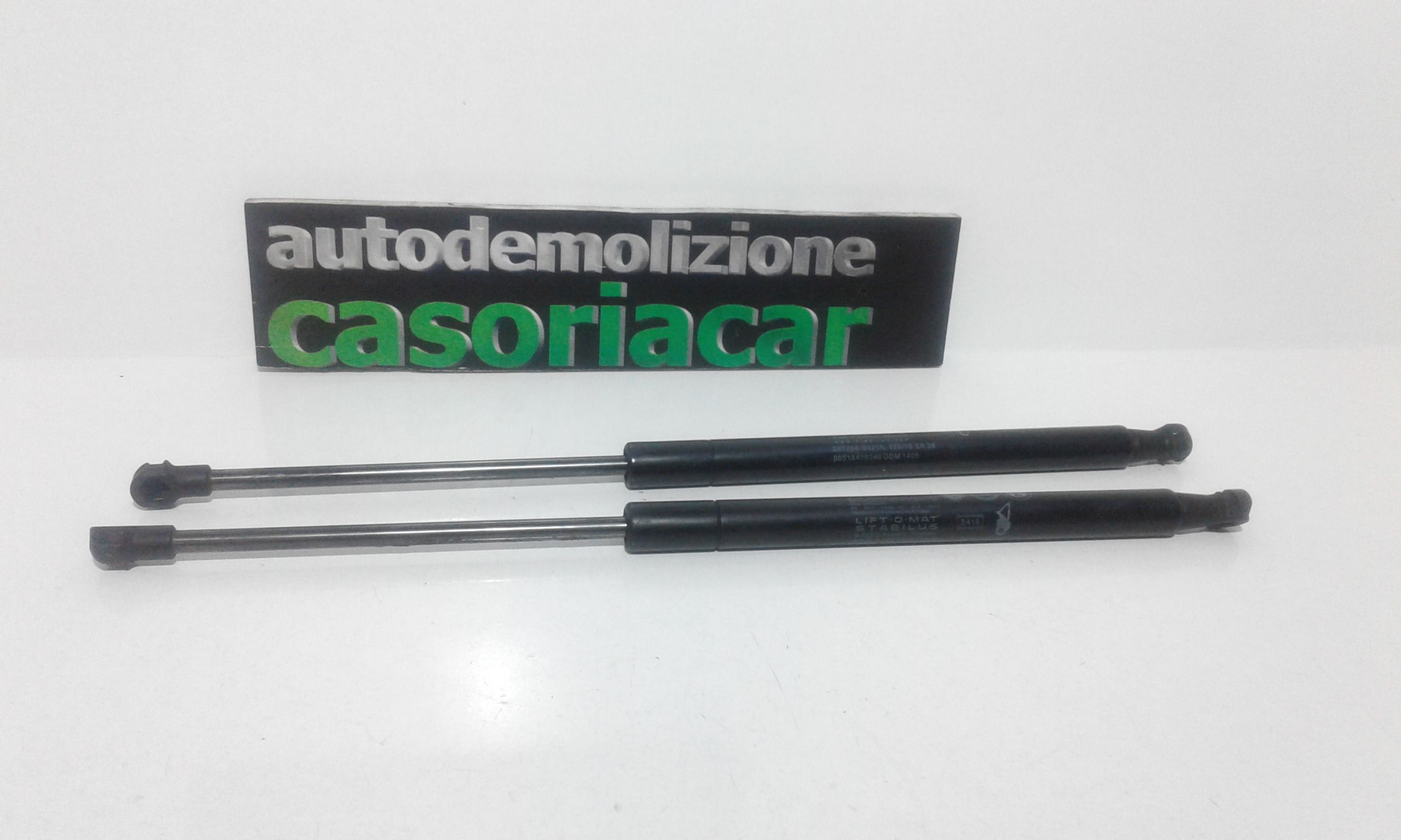 Pistoncini cofano Post. FIAT Panda 3 Serie