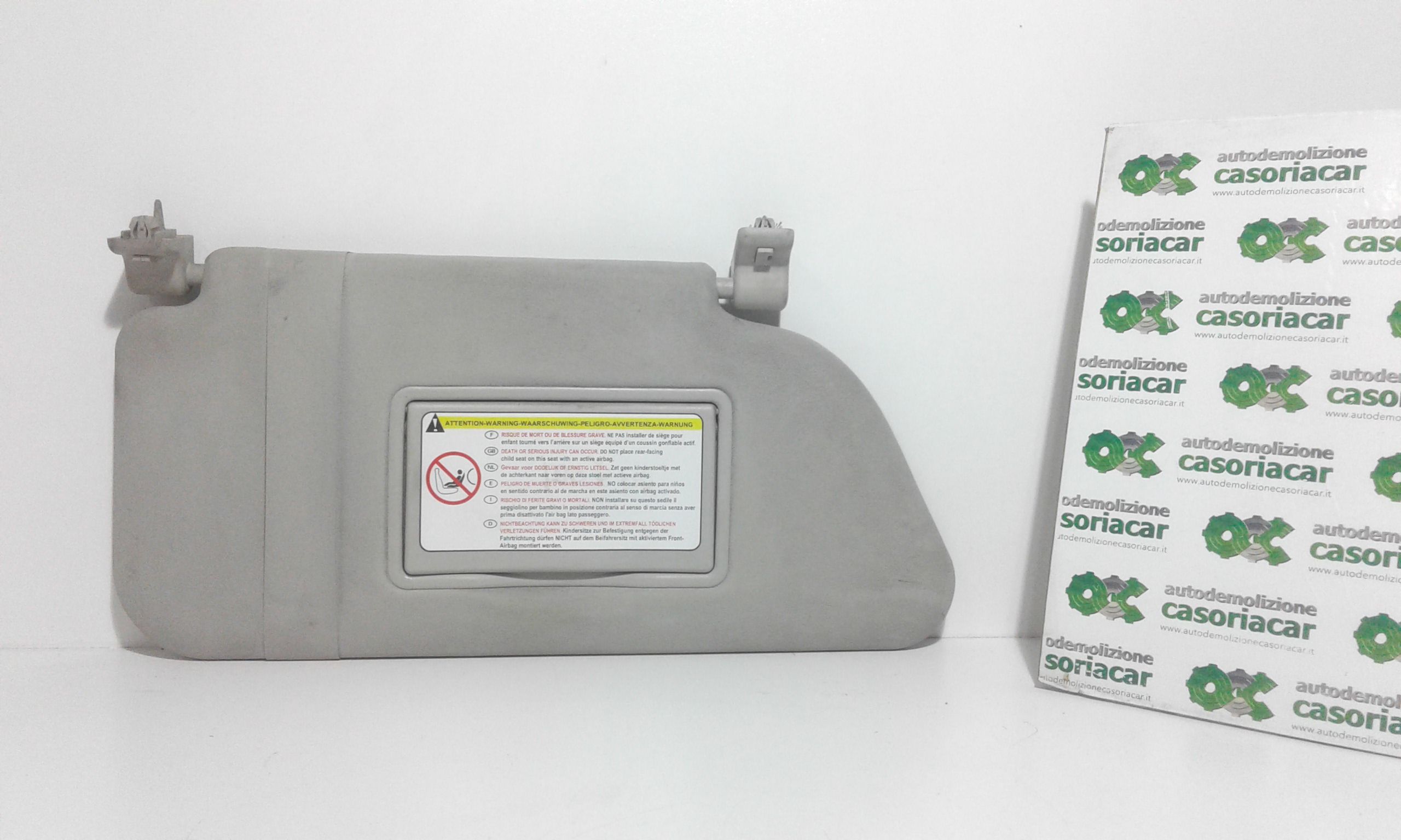 Parasole aletta Lato Passeggero PEUGEOT 1007 1 Serie