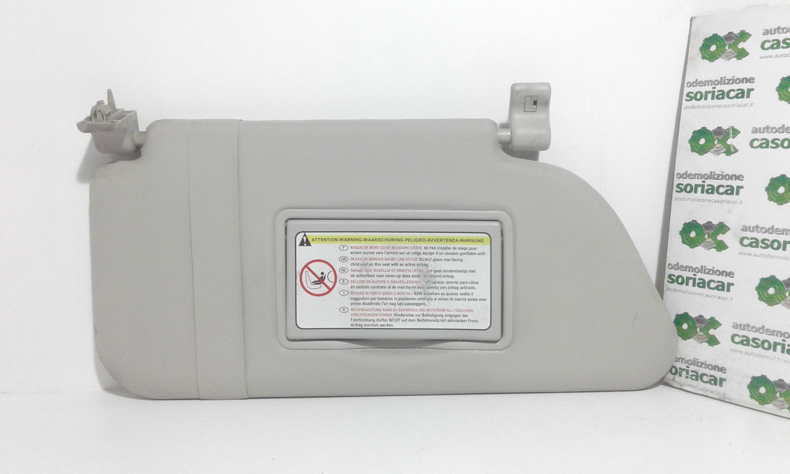 Parasole aletta Lato Passeggero PEUGEOT 1007 1 Serie