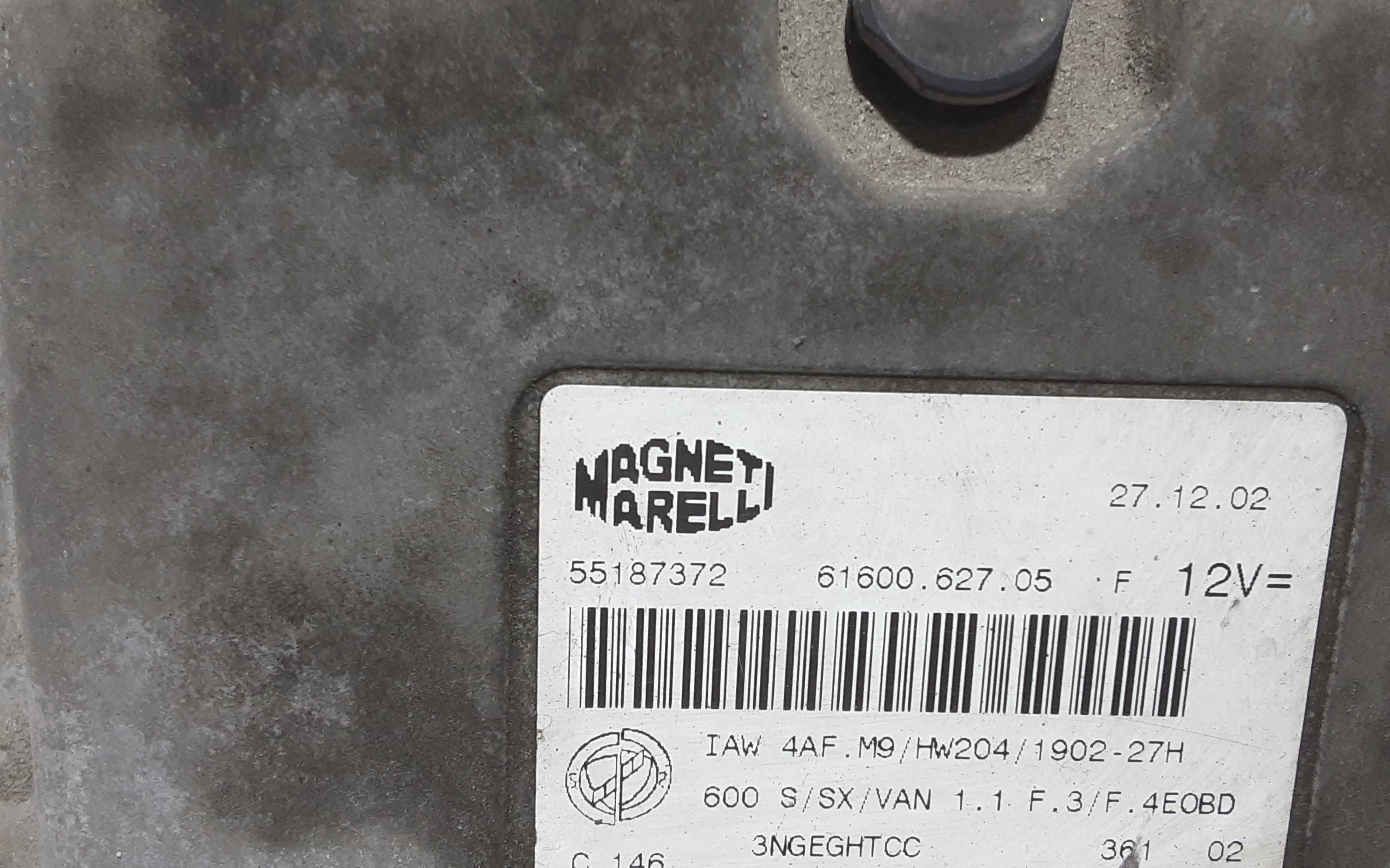 Centralina motore FIAT Seicento Serie (00>05)