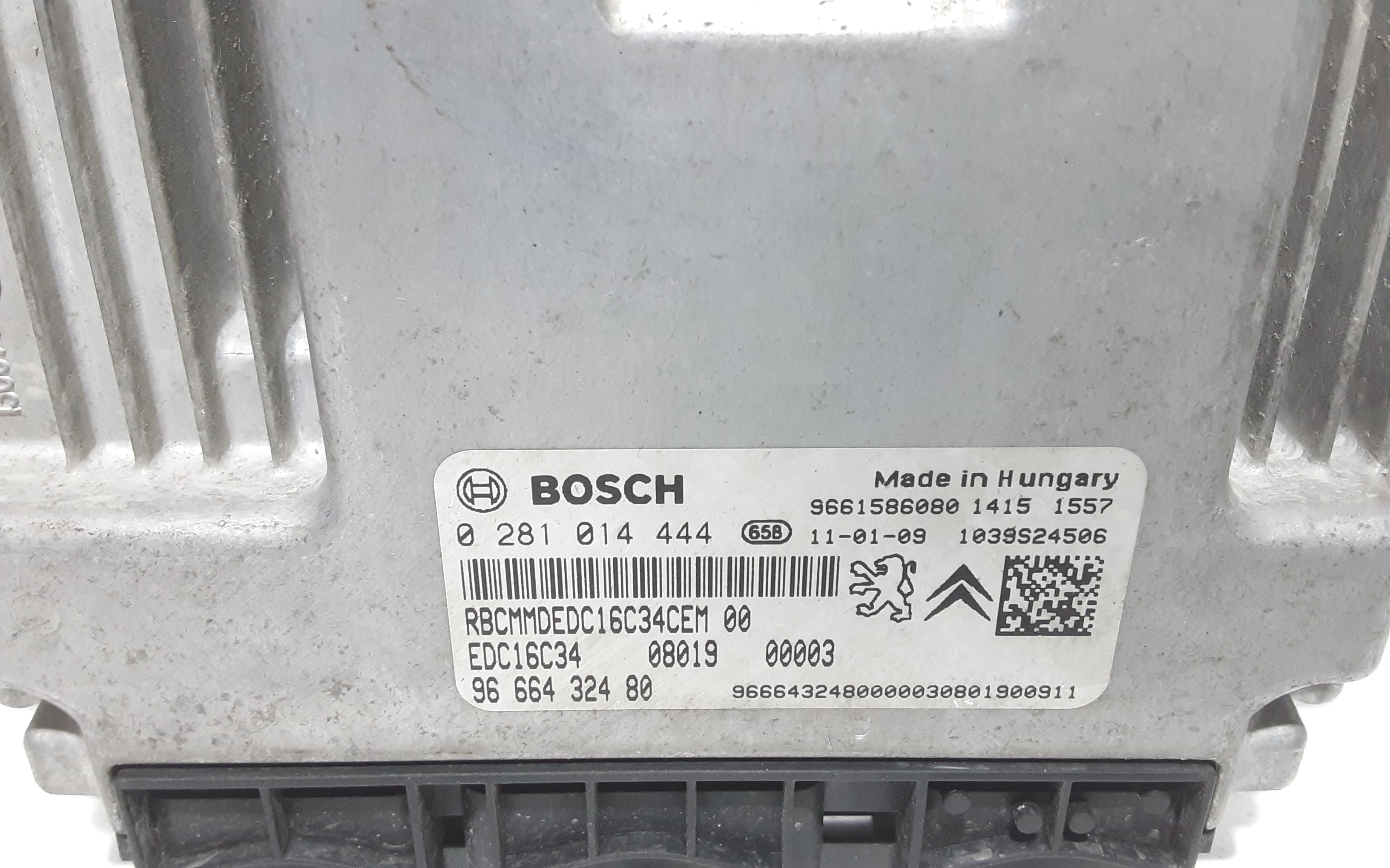 Centralina motore PEUGEOT Bipper 1 Serie