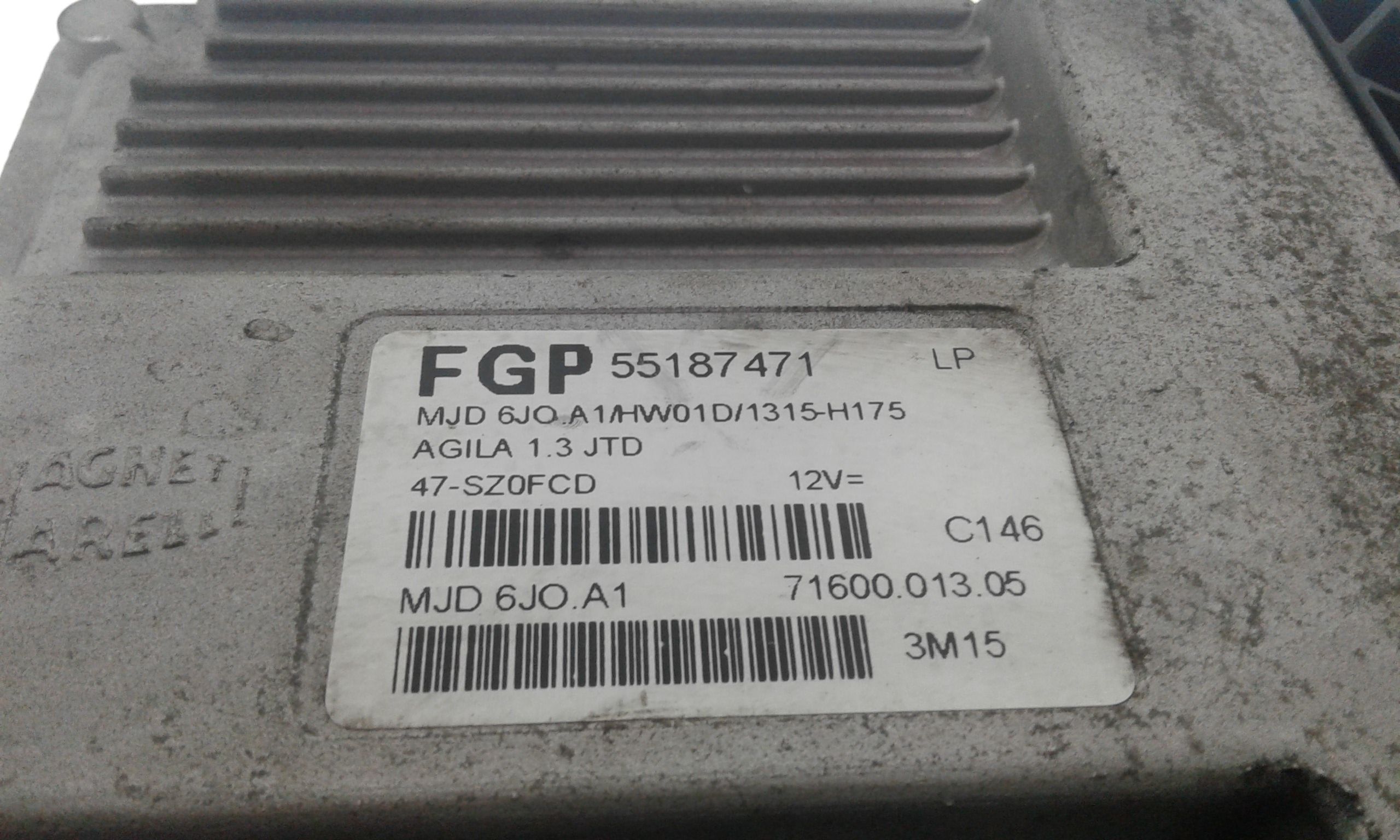 Centralina motore OPEL Agila 1 Serie