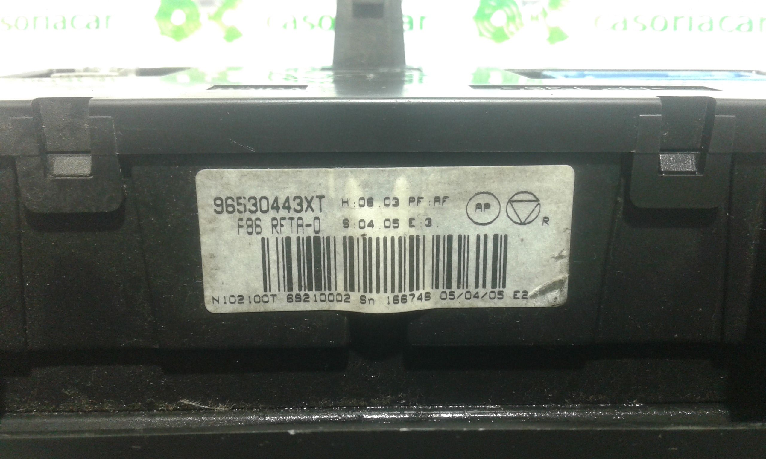 Comandi Clima PEUGEOT 1007 1 Serie