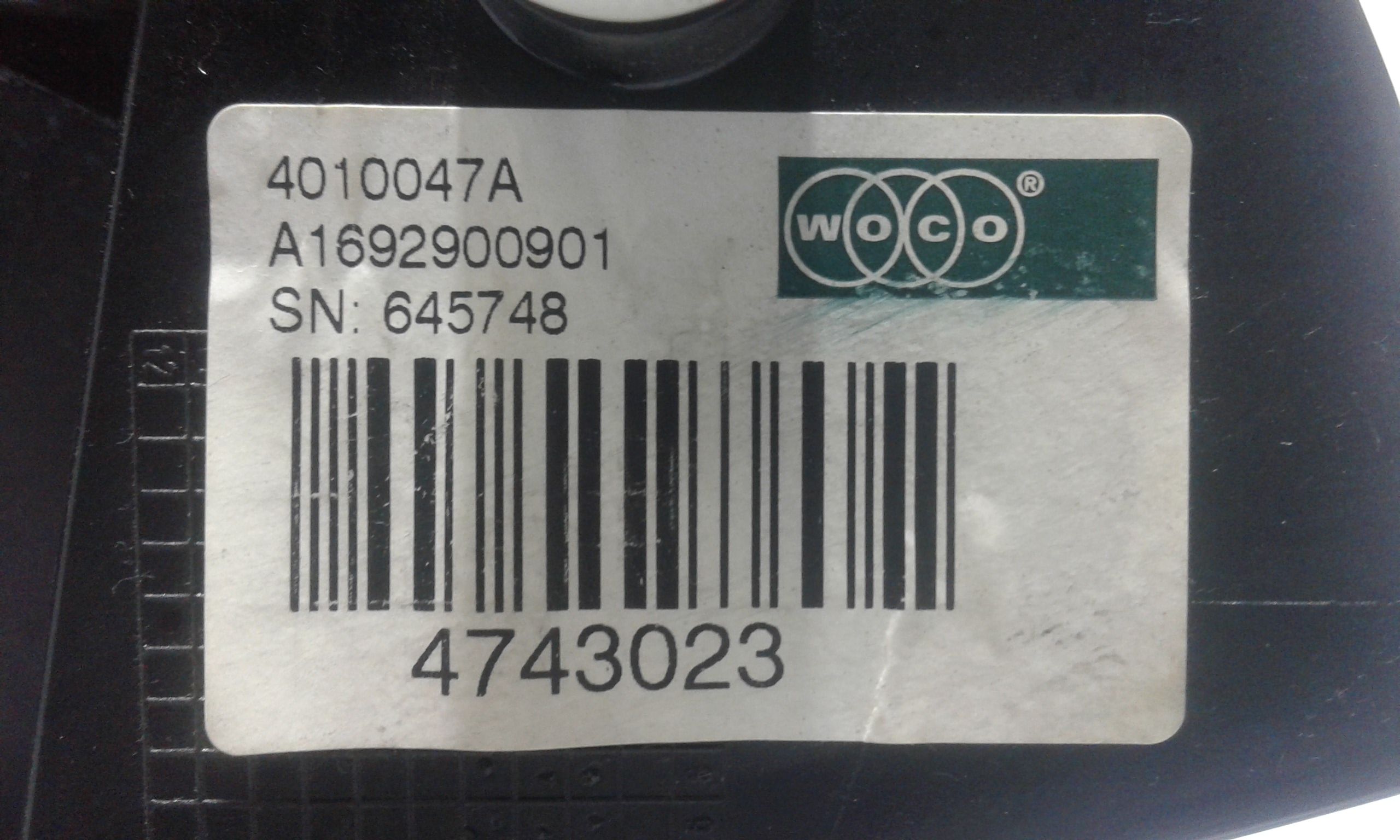 Pedaliera Freno + frizione MERCEDES Classe A W169 3 Serie