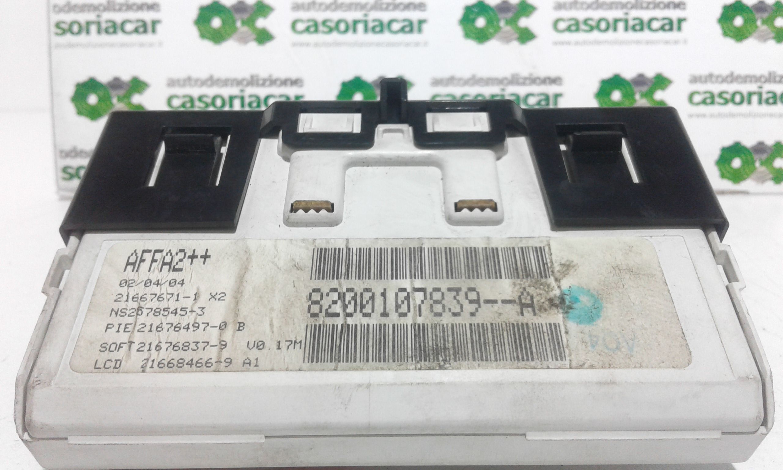 Display RENAULT Megane ll 1 Serie