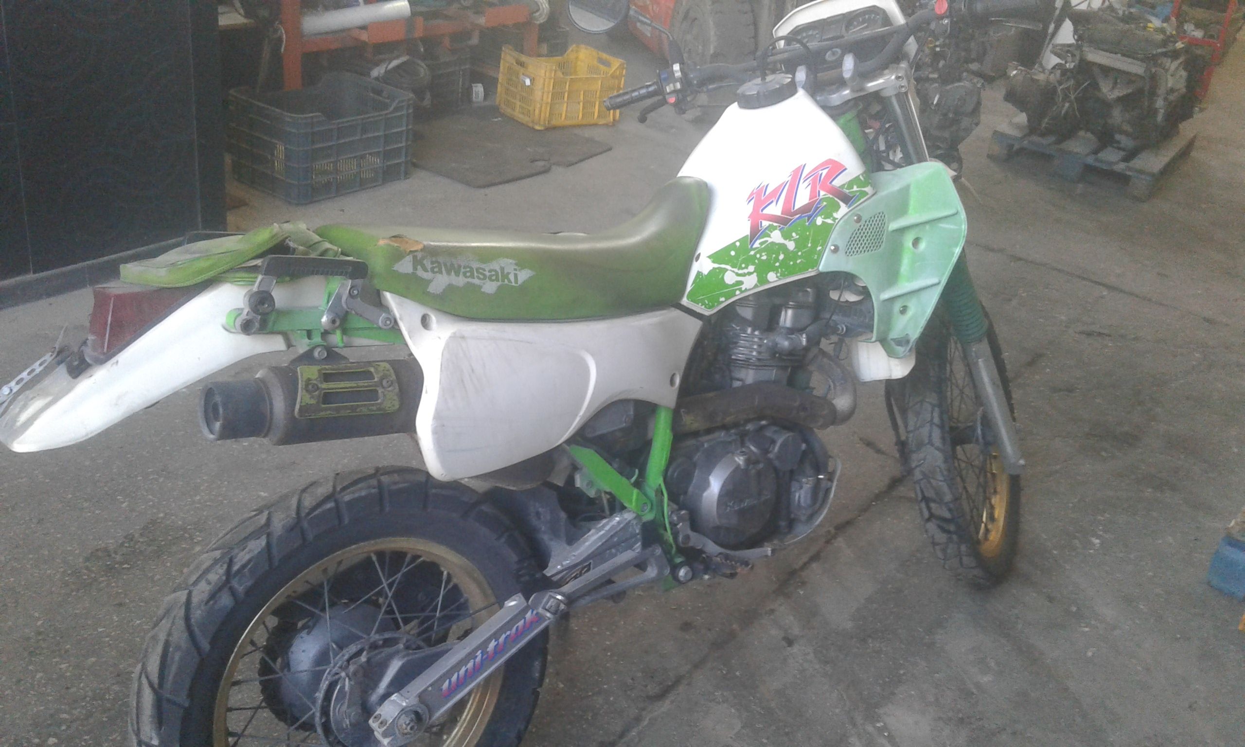 Manubrio KAWASAKI KLR 570cc