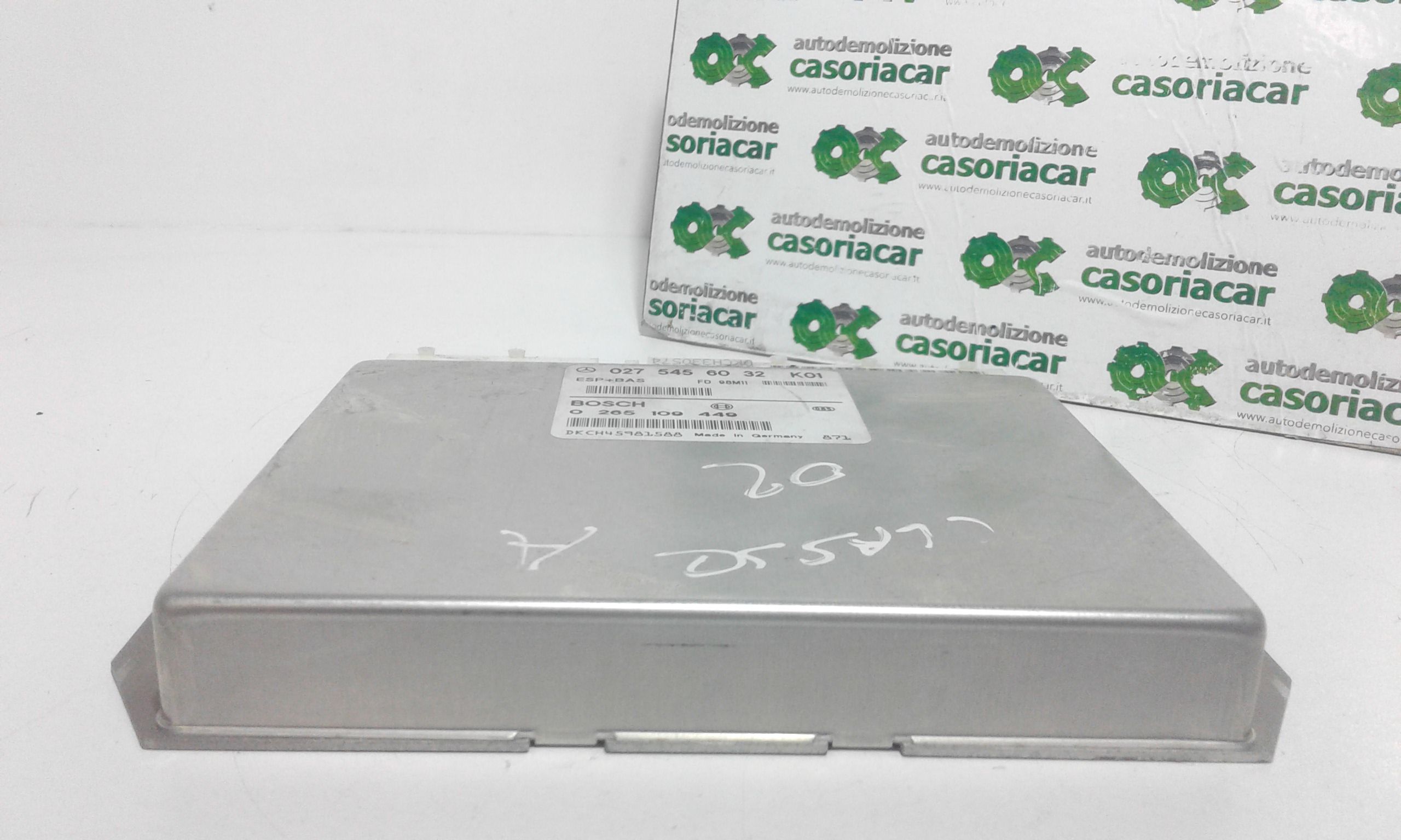 ESP MERCEDES Classe A W168 2 Serie