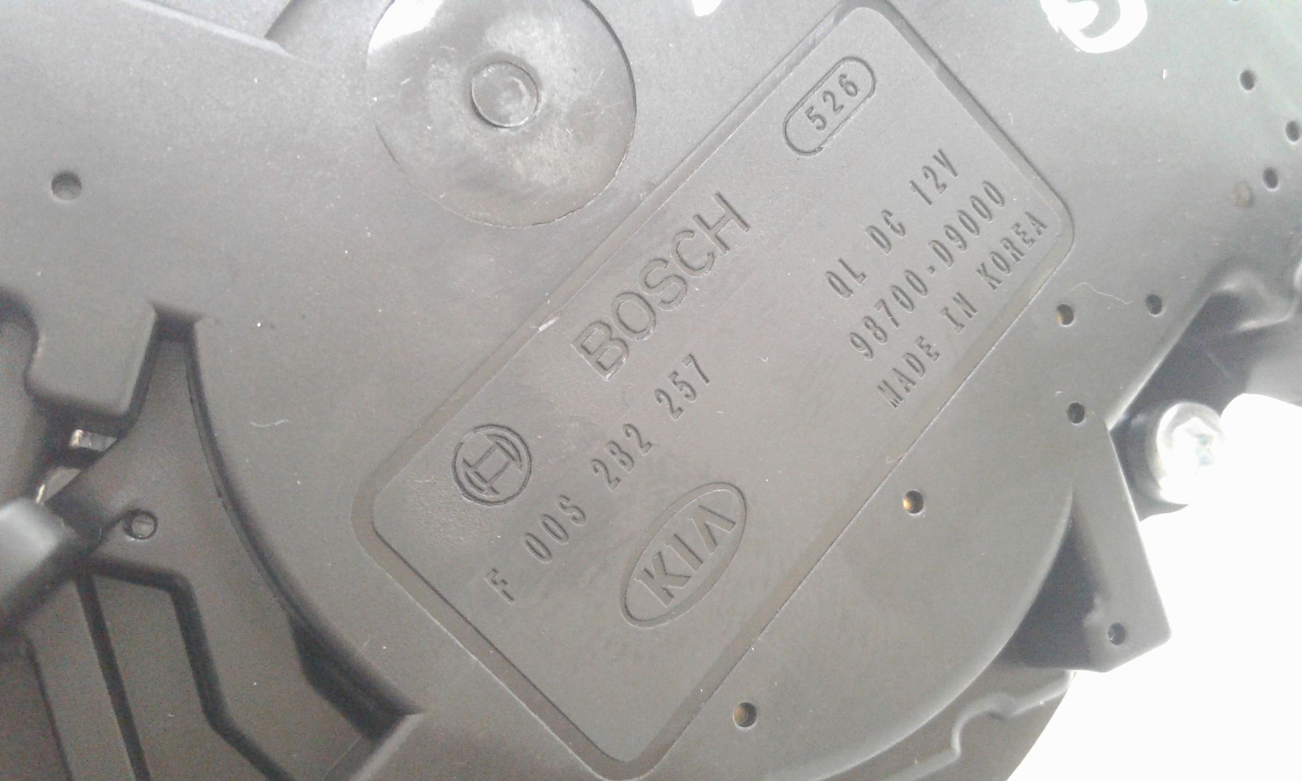 Motorino Tergicristallo Posteriore KIA Sportage 4 Serie