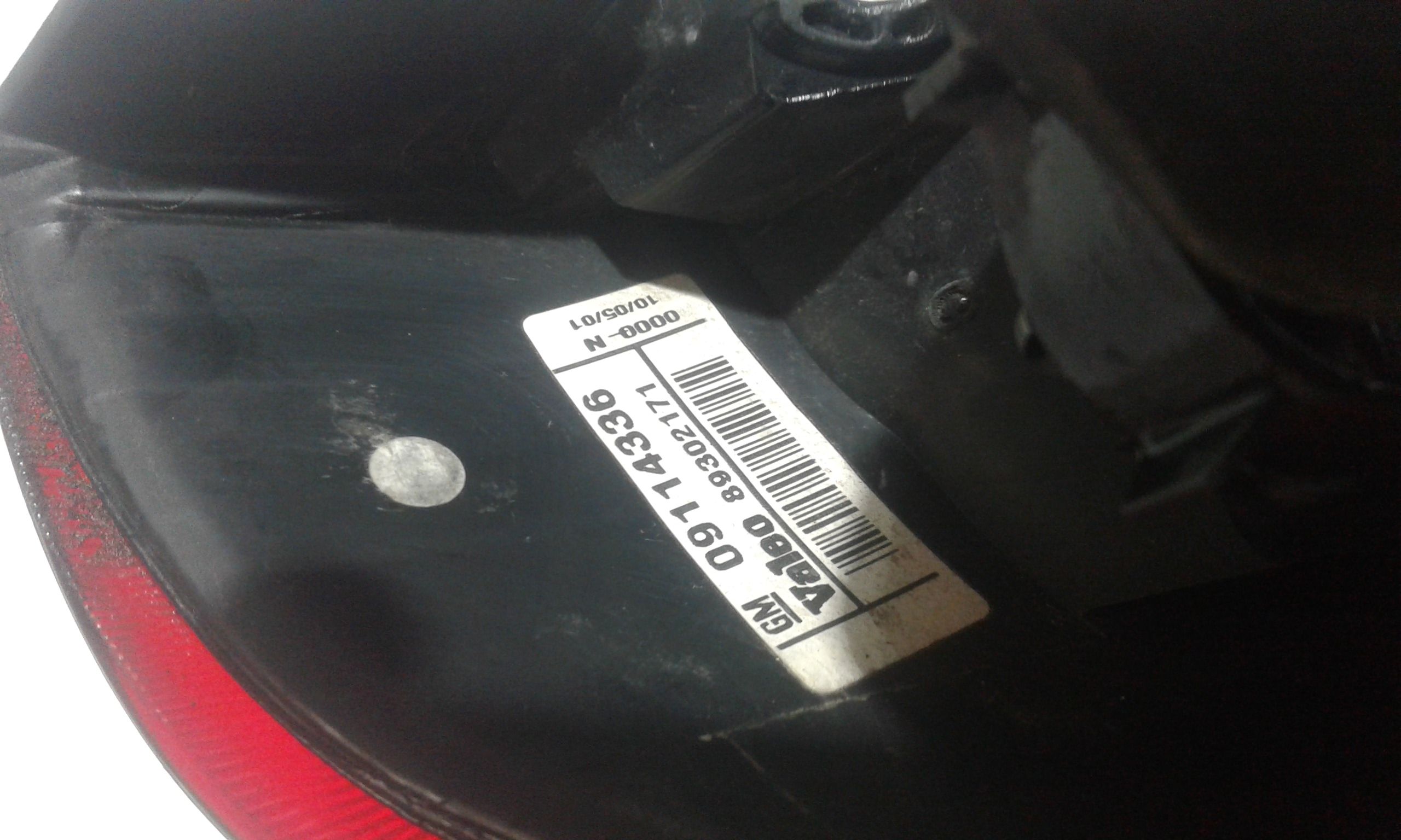 Stop fanale Posteriore sinistro lato Guida OPEL Corsa C 3P 1 Serie