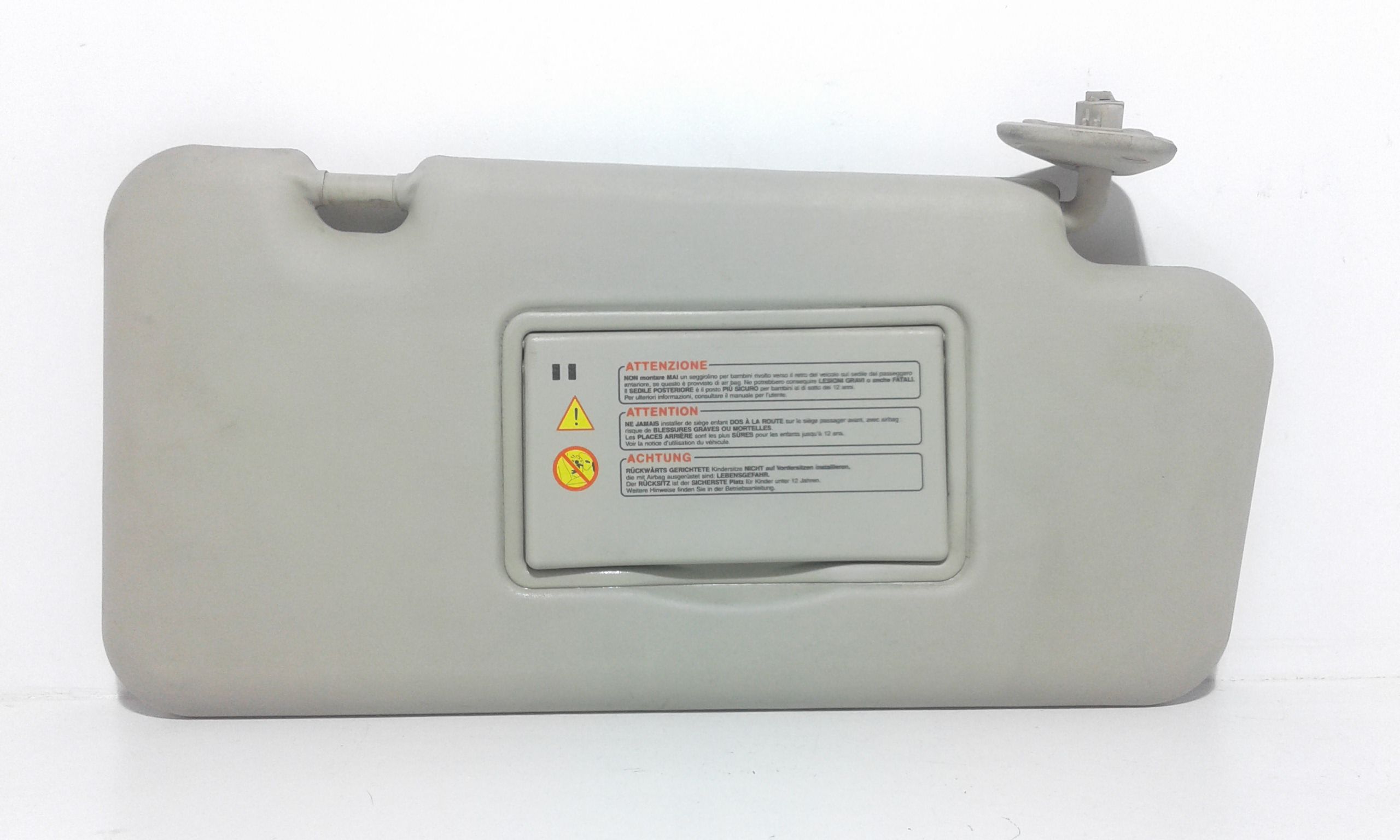 Parasole aletta Lato Passeggero NISSAN Note 2 Serie