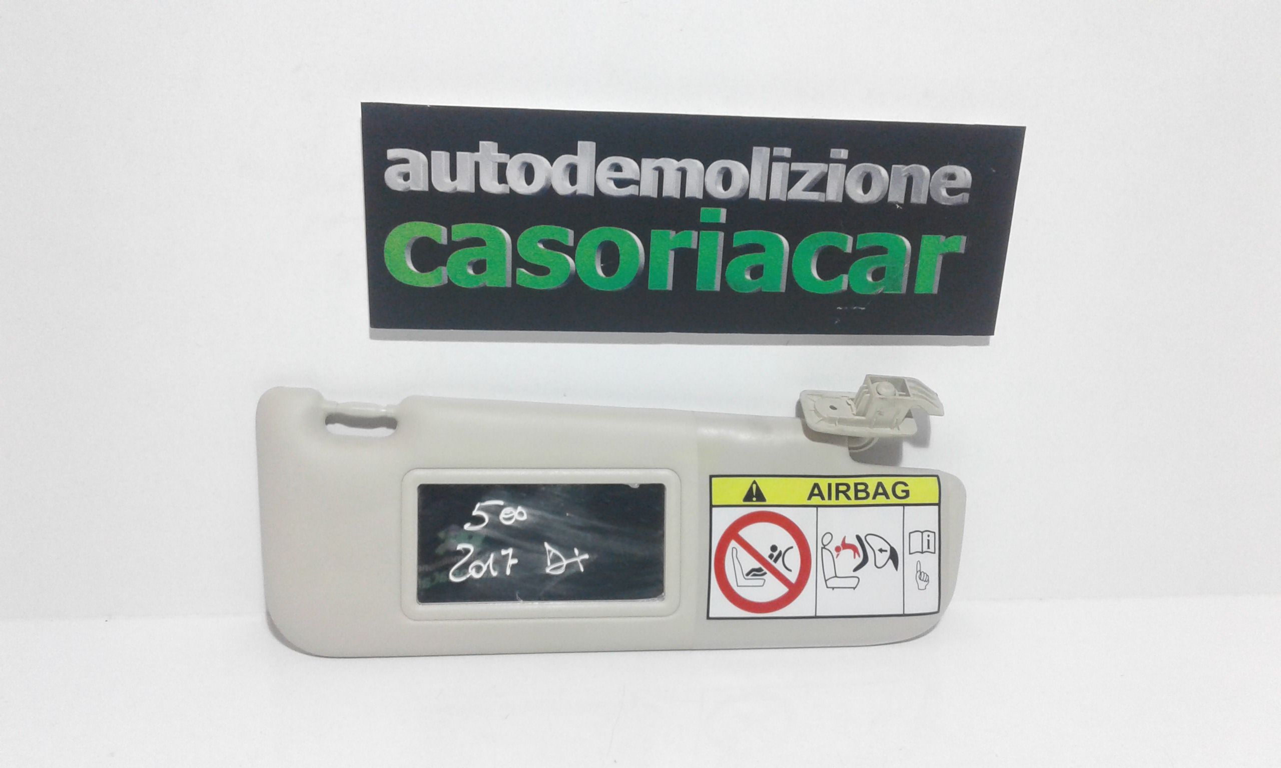 Parasole aletta Lato Passeggero FIAT 500 Restyling