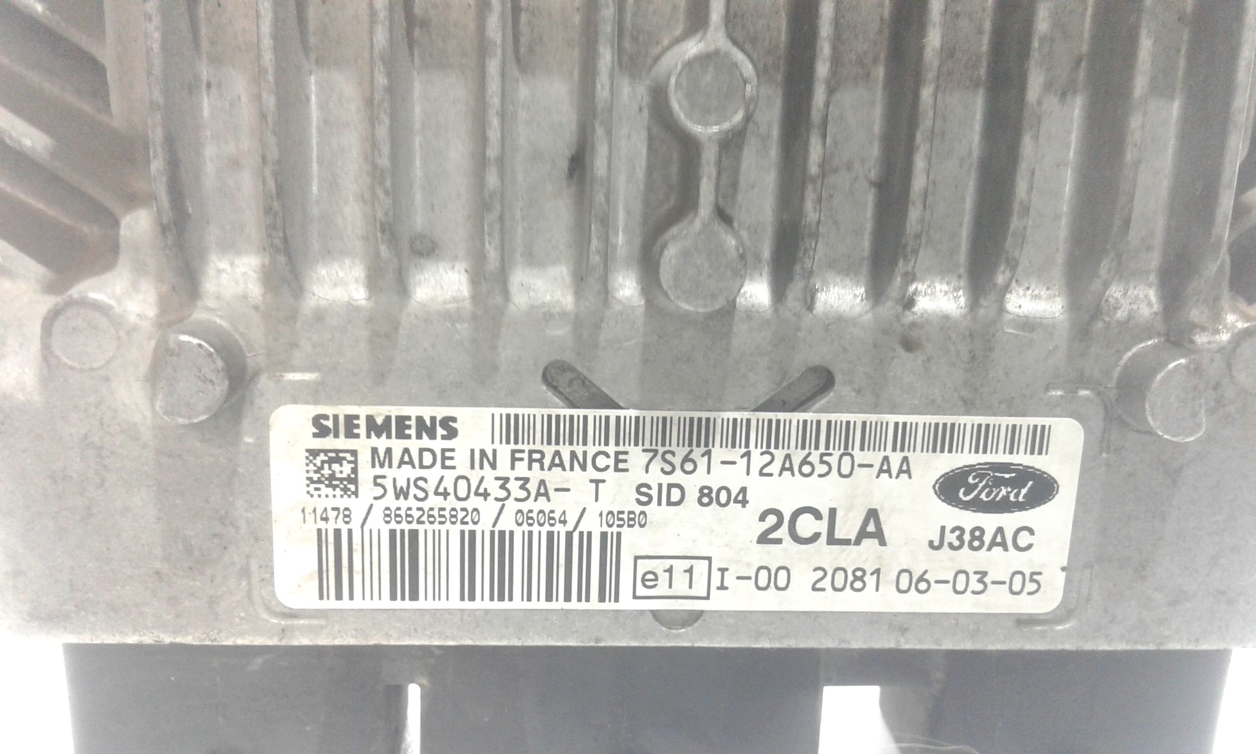 Centralina motore FORD Fiesta 5 Serie