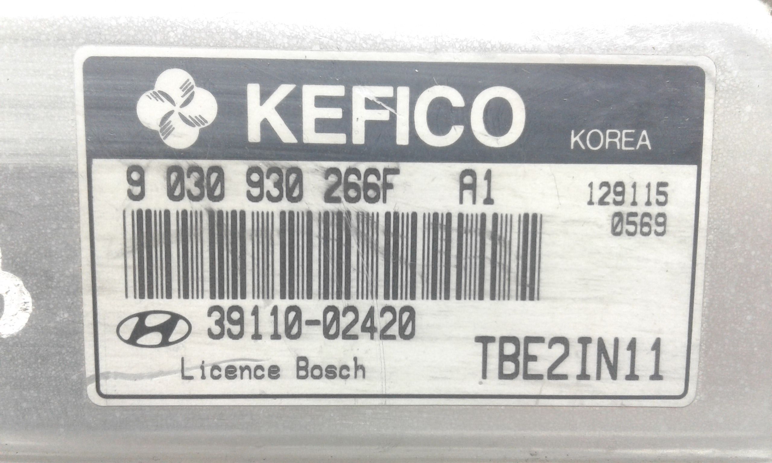 Centralina motore HYUNDAI Getz 1 Serie