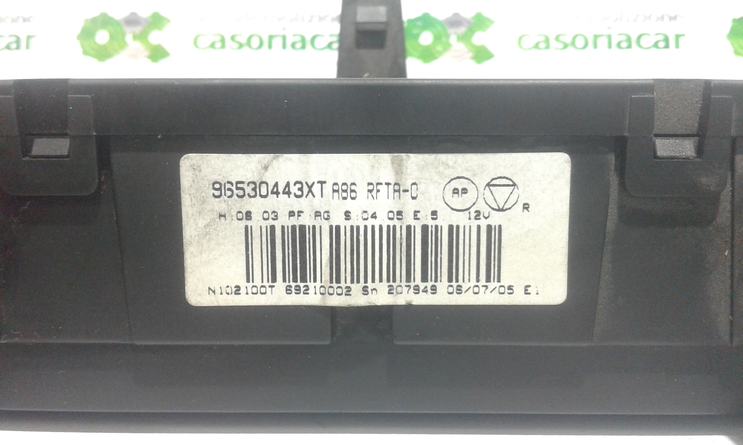 Comandi Clima PEUGEOT 1007 1 Serie