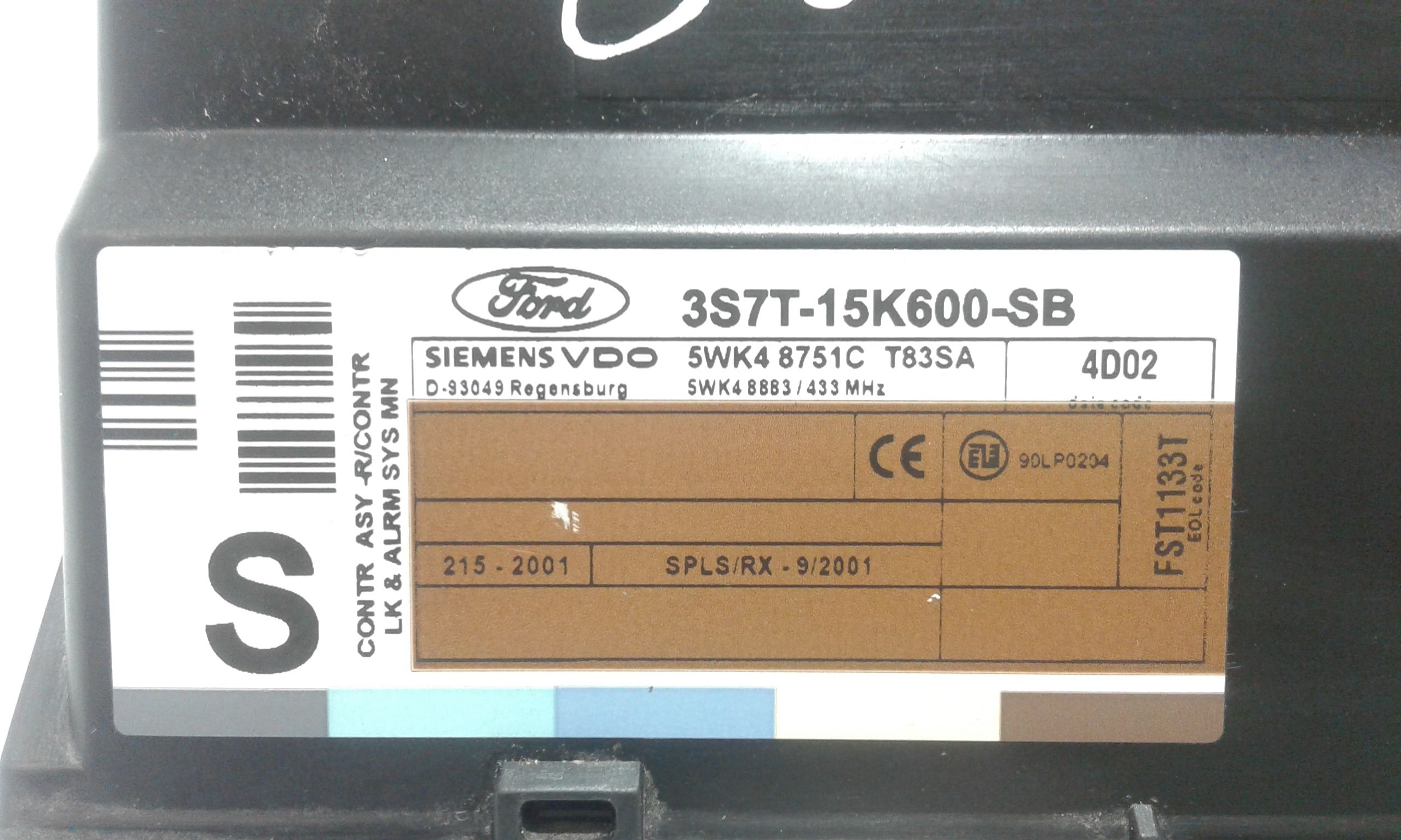 ESP FORD Mondeo S. Wagon 3 Serie