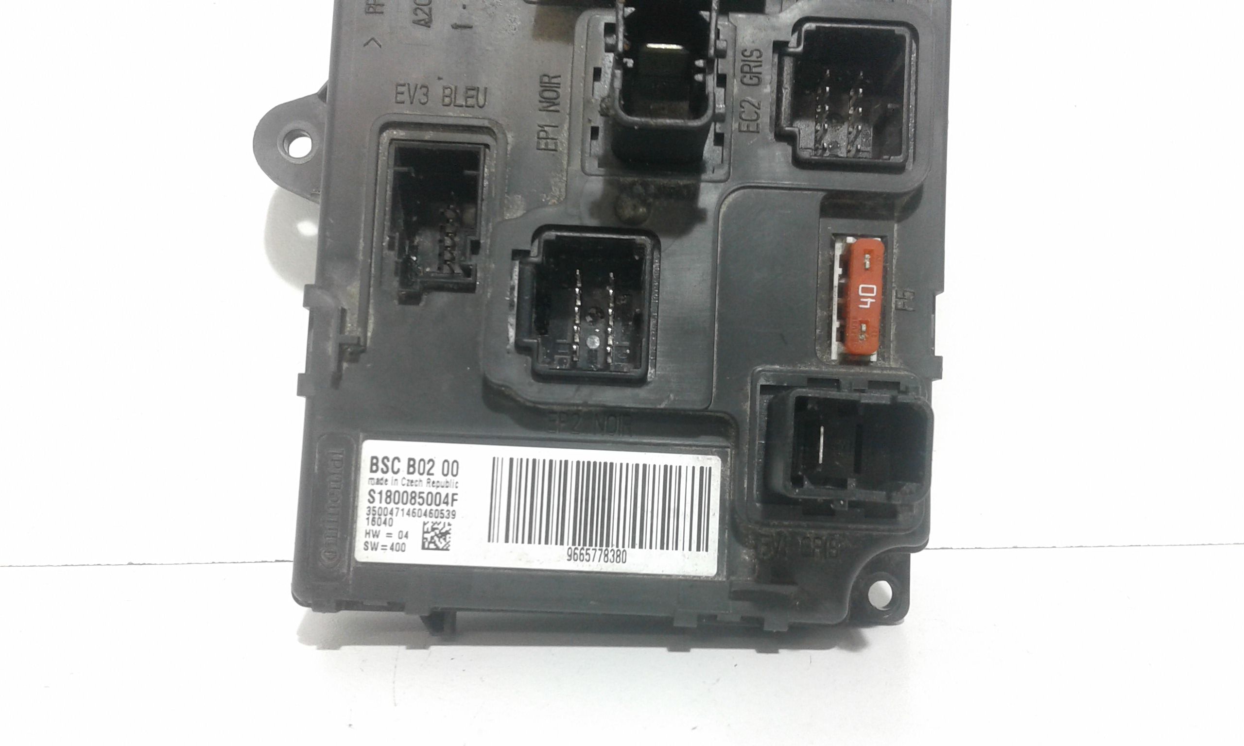 Centralina Porta Fusibili PEUGEOT Partner 3 Serie