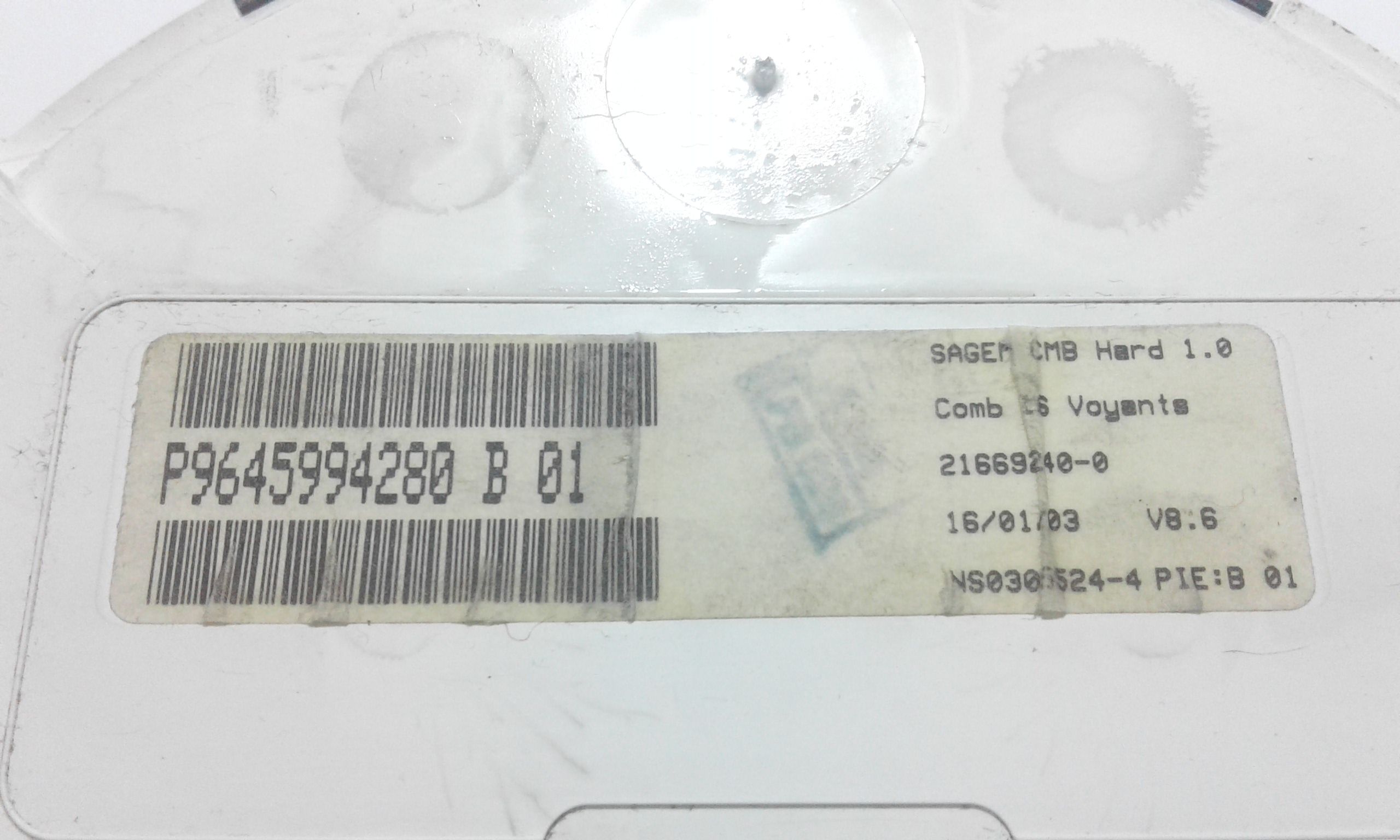 Quadro Strumenti SEAT Altea Berlina