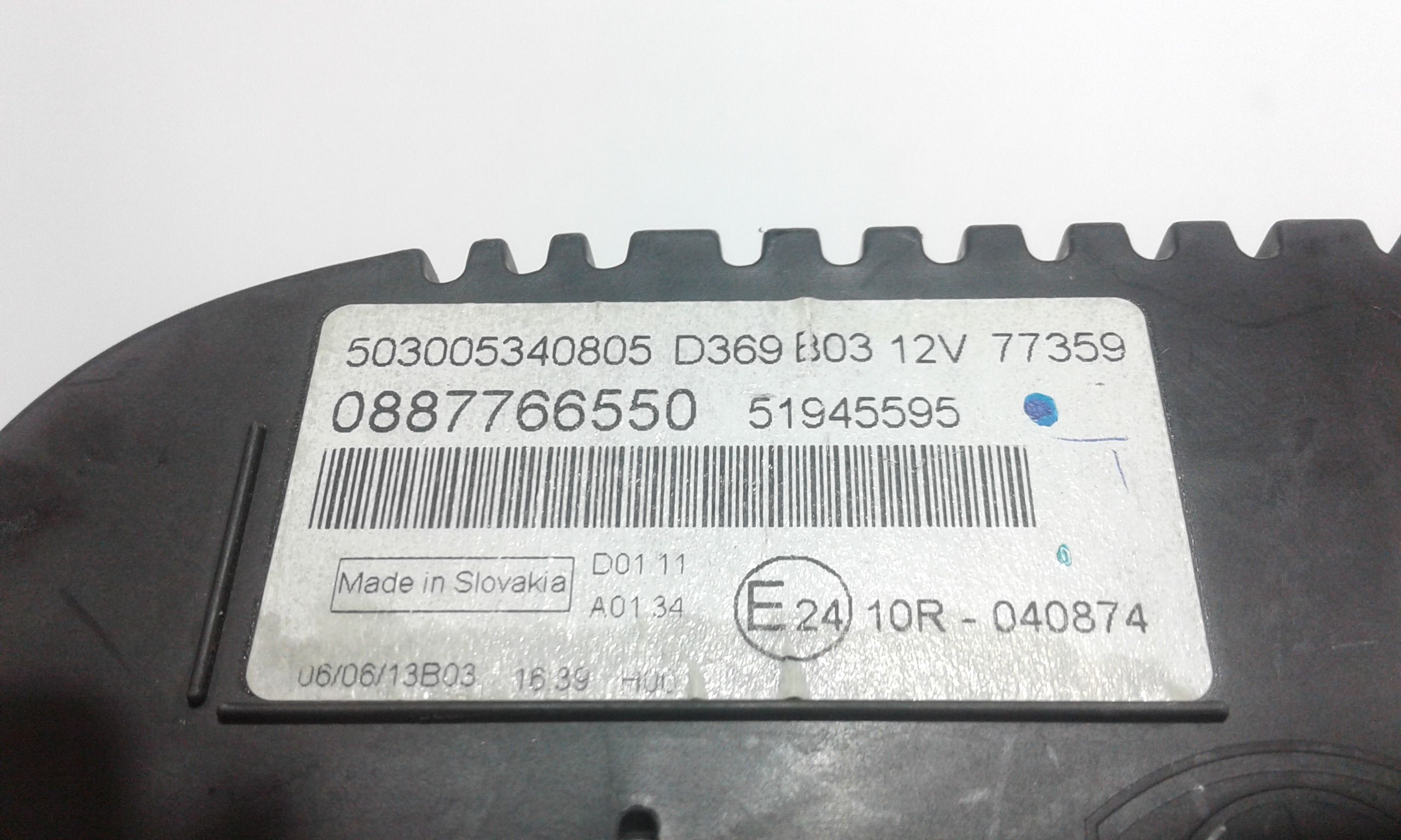 Quadro Strumenti FIAT Panda 3 Serie