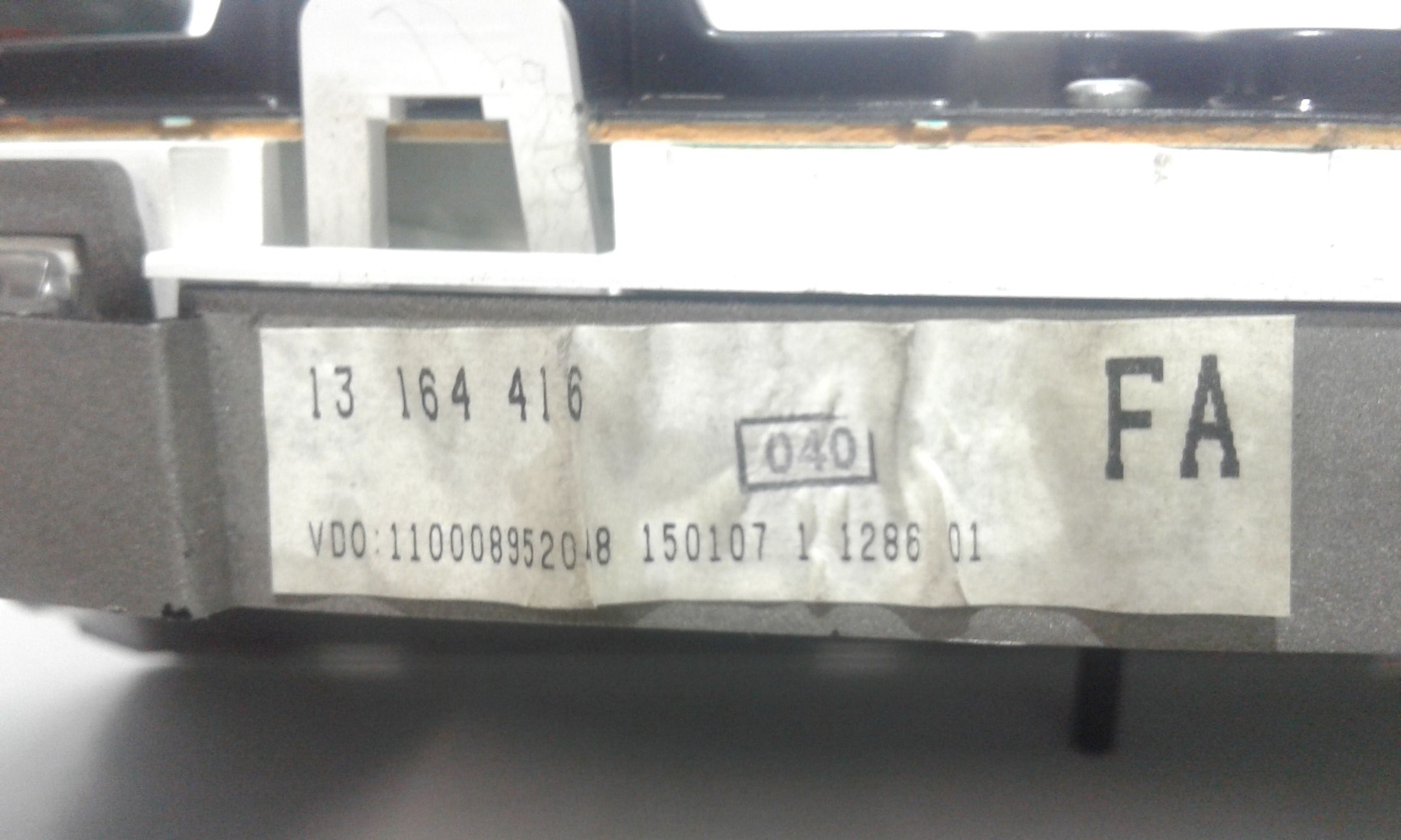 Quadro Strumenti OPEL Agila 2 Serie