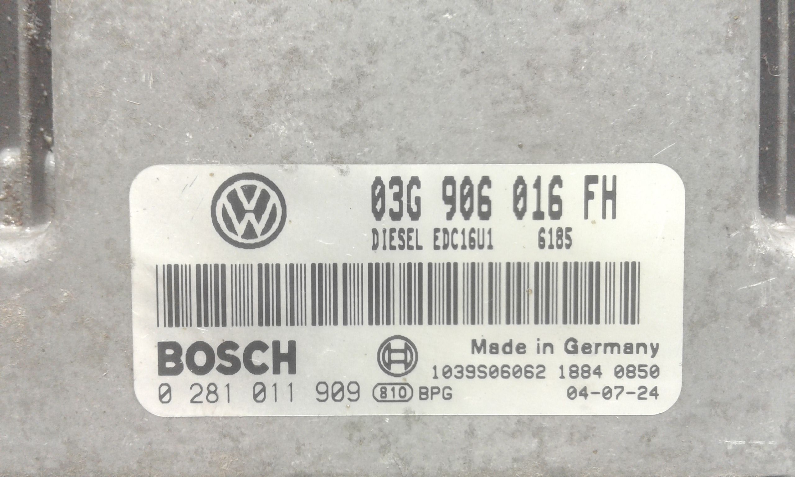 Centralina motore SEAT Altea Berlina