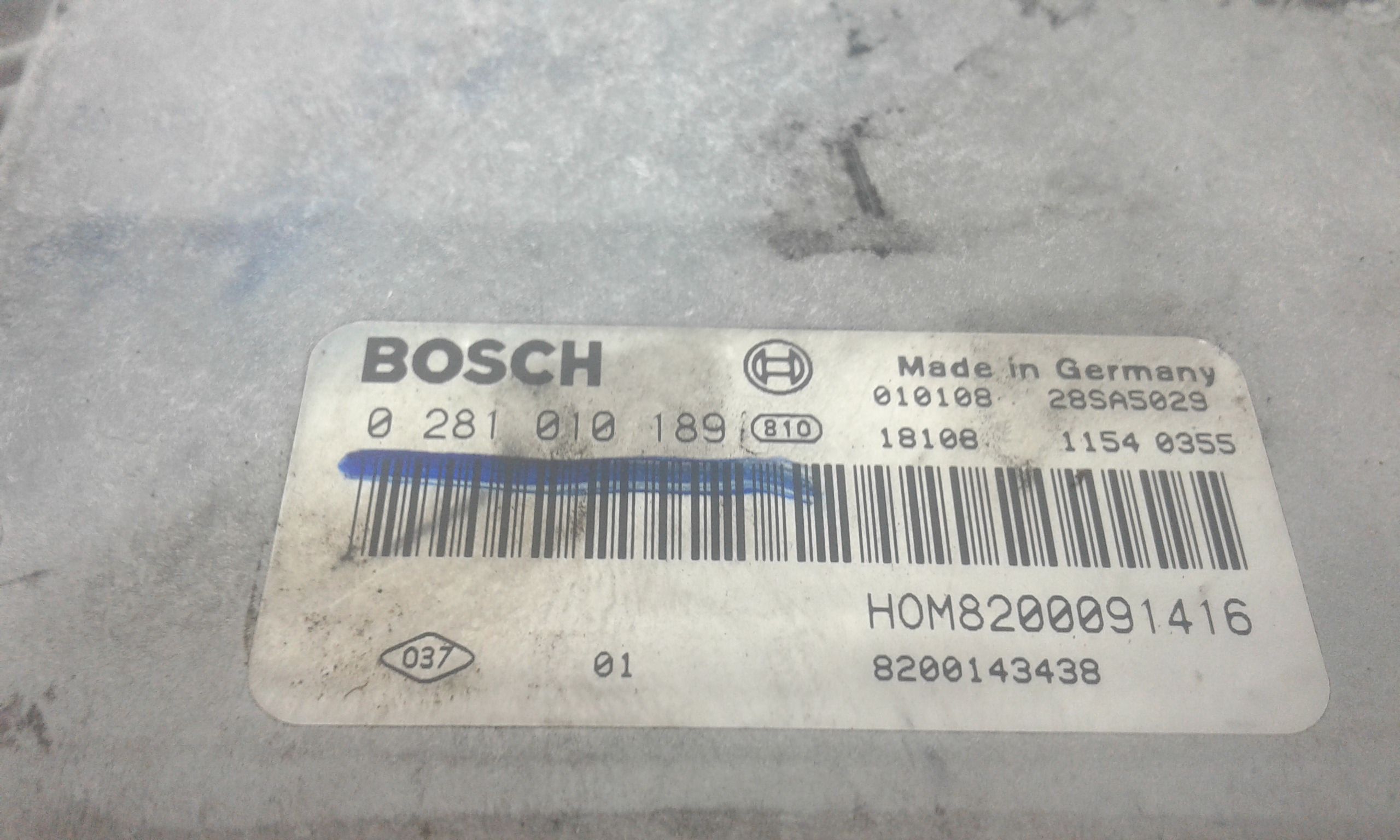 Centralina motore RENAULT Scenic RX4